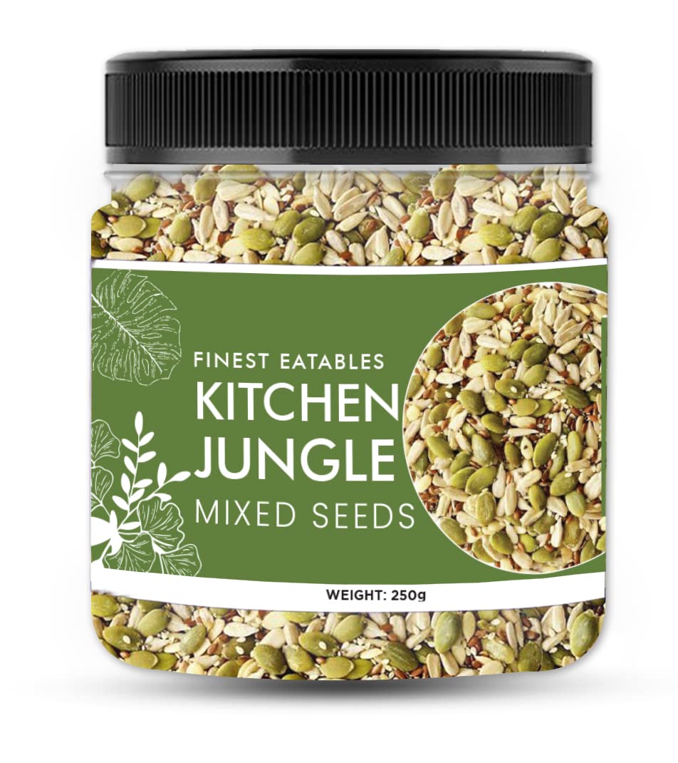 Kitchen Jungle daily nutritions raw mix seeds 5 in 1 Jar 250gm (B0BFFHQYM9) Amazon Price History, Amazon Price Tracker