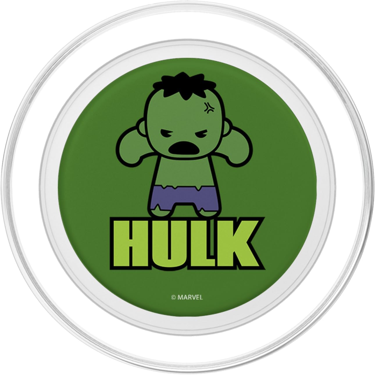 Marvel Hulk The Incredibly Cute Kawaii Pose PopSockets MagSafe PopGrip for iPhone