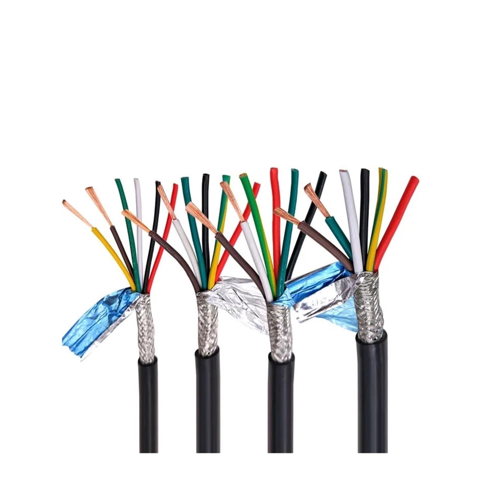 Ekranowany kabel sygnału sterującego RVVP 30-40M, 2-8-rdzeniowy drut miedziany z PVC