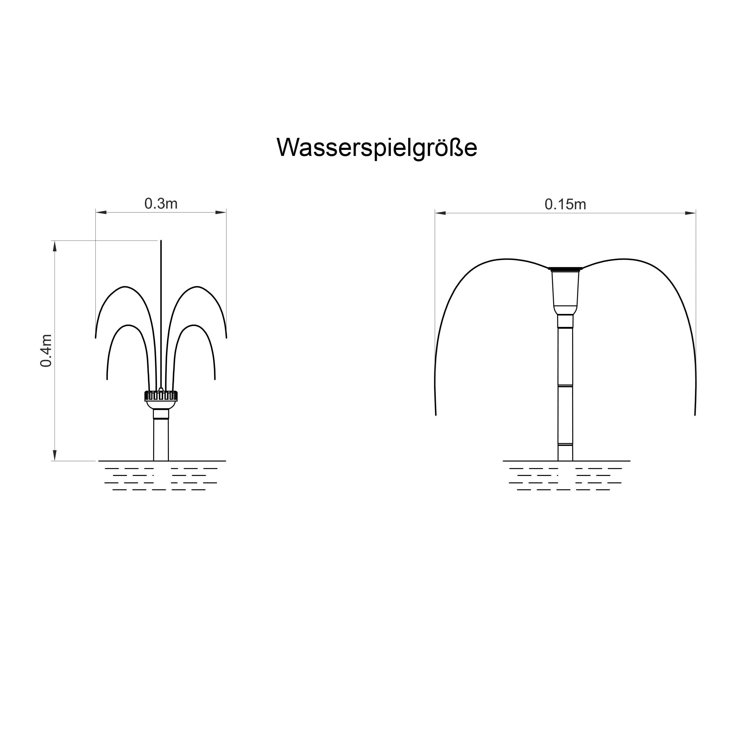 Esotec Solar Teichfilter Starter 8/380, 380 l/h Teichpumpe, 8Wp Solarmodul, Teichfilter Komplettset bis 1000L