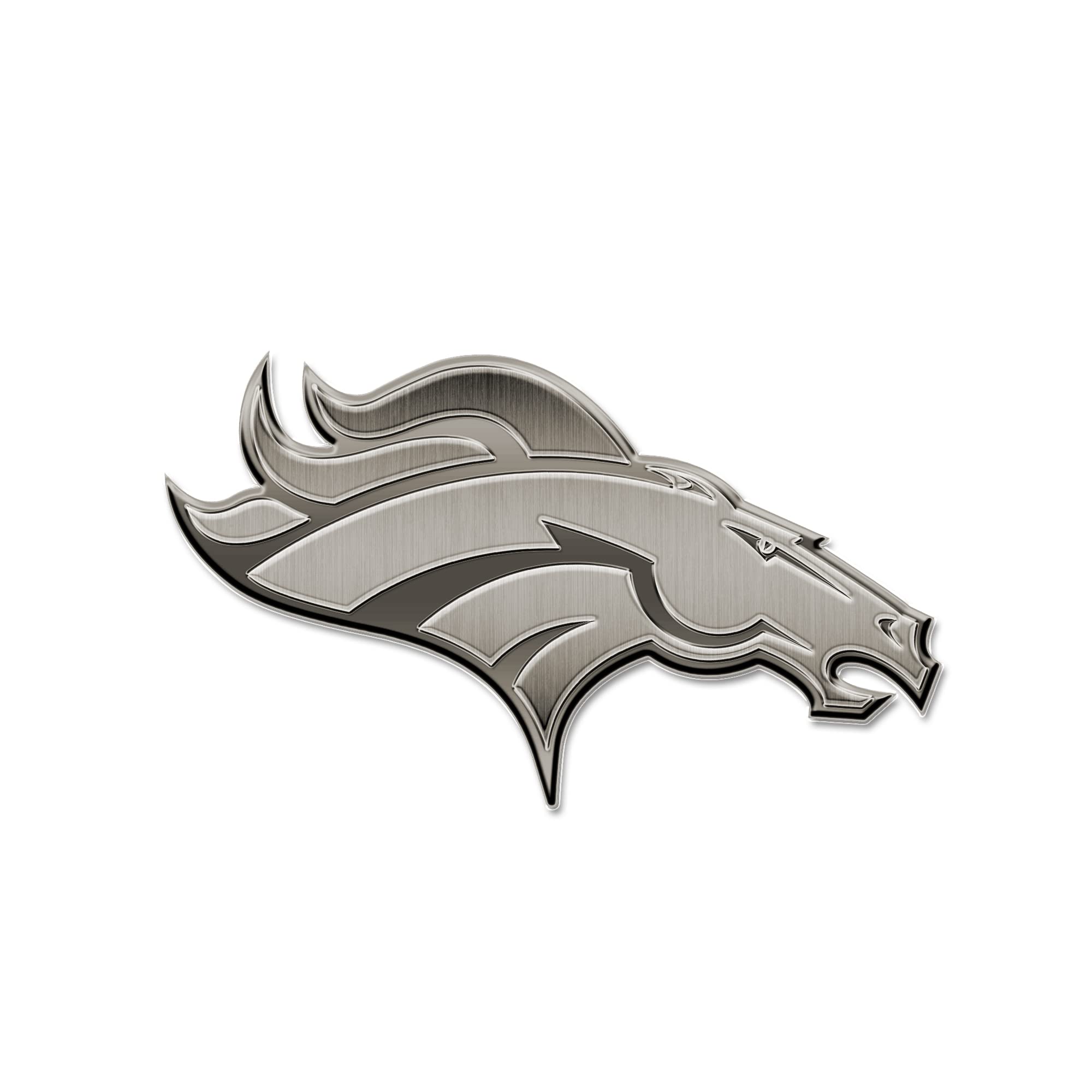 Rico Industries NFL Football Denver Broncos Standard Antique Auto Emblem