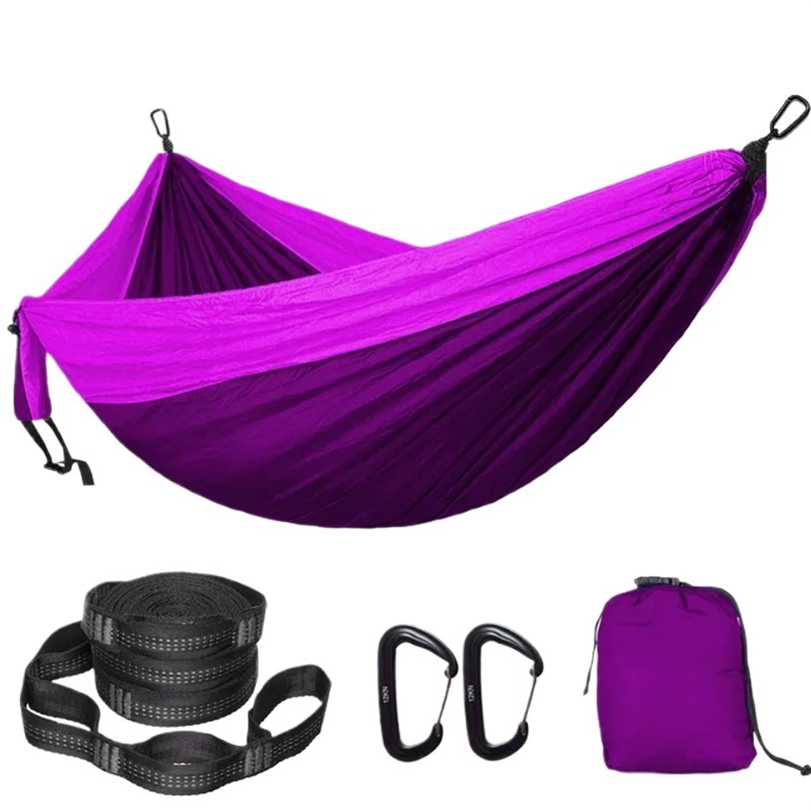 da Campeggio in Nylon Paracadute da Giardino Sopravvivenza per Tempo Libero e Viaggi Esterno Colore Viola (Viola 2)