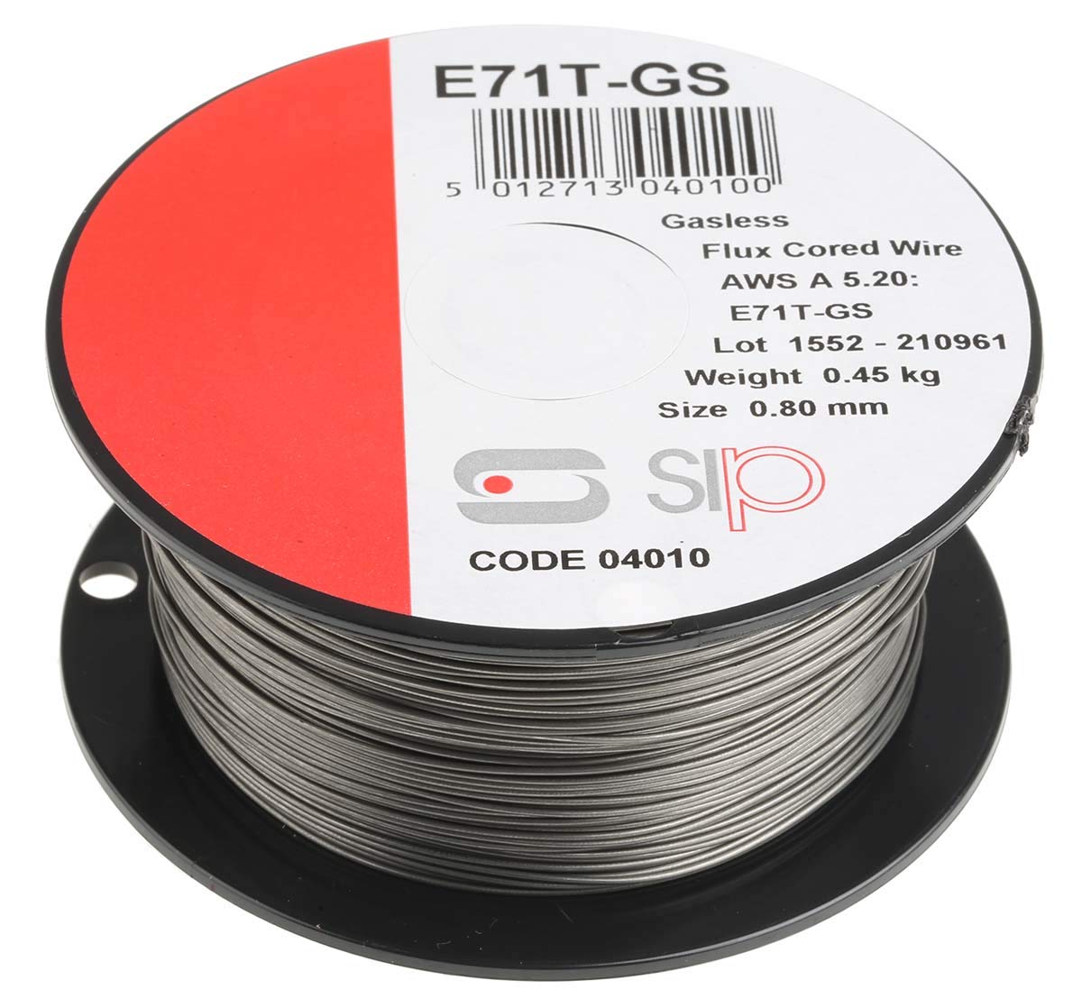RS PRO 0,8 mm, filo per saldatura MIG, 0,45 kg