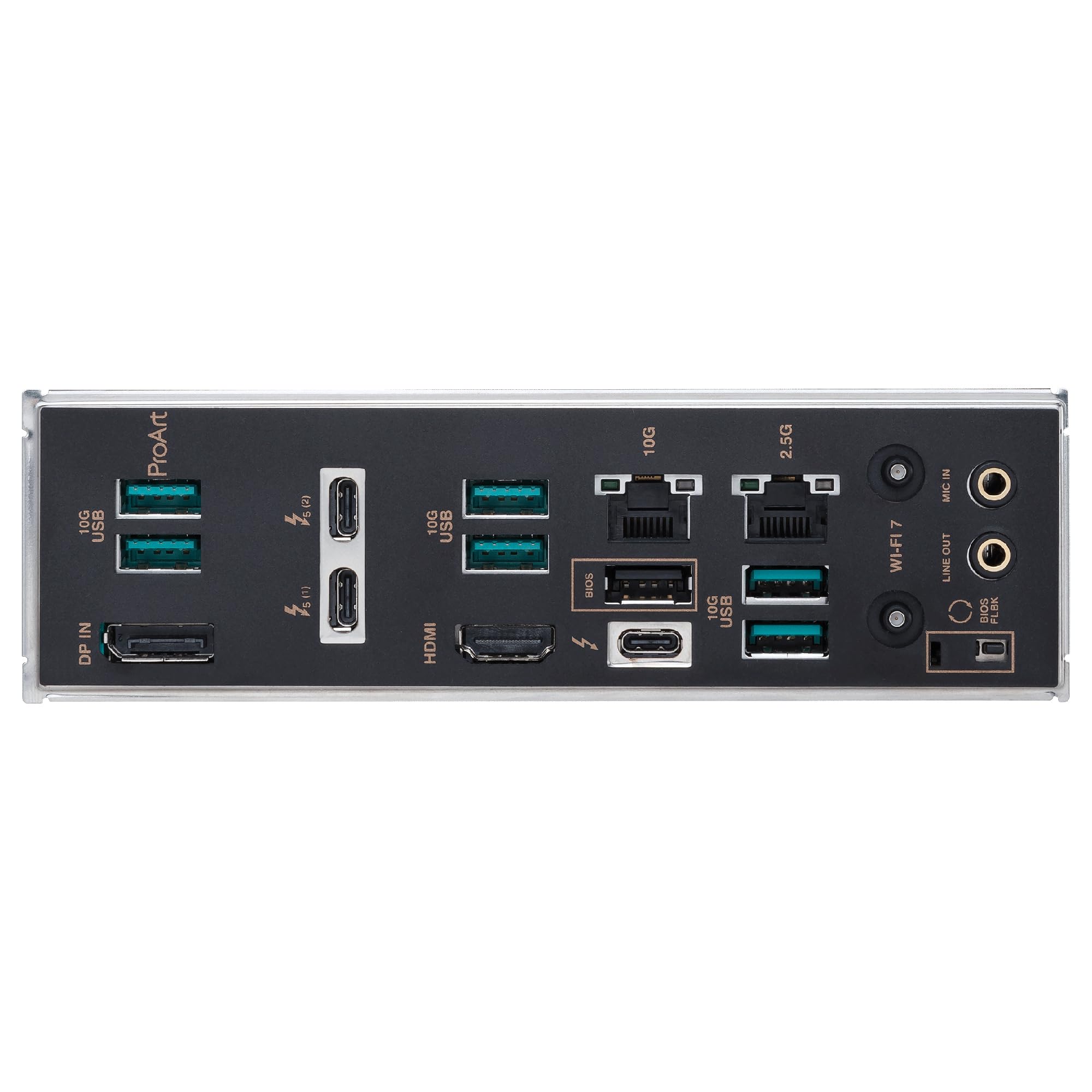 ASUS ProArt Z890-Creator WiFi - Placa Base ATX, 16+2+1+2 etapas de Potencia, PCIe 5.0 Compatible con GPU de última generación, Dos Thunderbolt 5 Tipo-C, LAN de 10 GB y 2,5 GB, WiFi 7, 5 Ranuras M.2