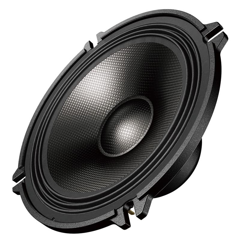 Image of Pioneer Car Hi-Res Component Speaker TS-VR170C,17 cm Hi-Res Component Max 300W Nominal 100W, Dual-Layer Carbon Fiber Center Cap 31 Hz～65,000 Hz, Car Sound Fit App