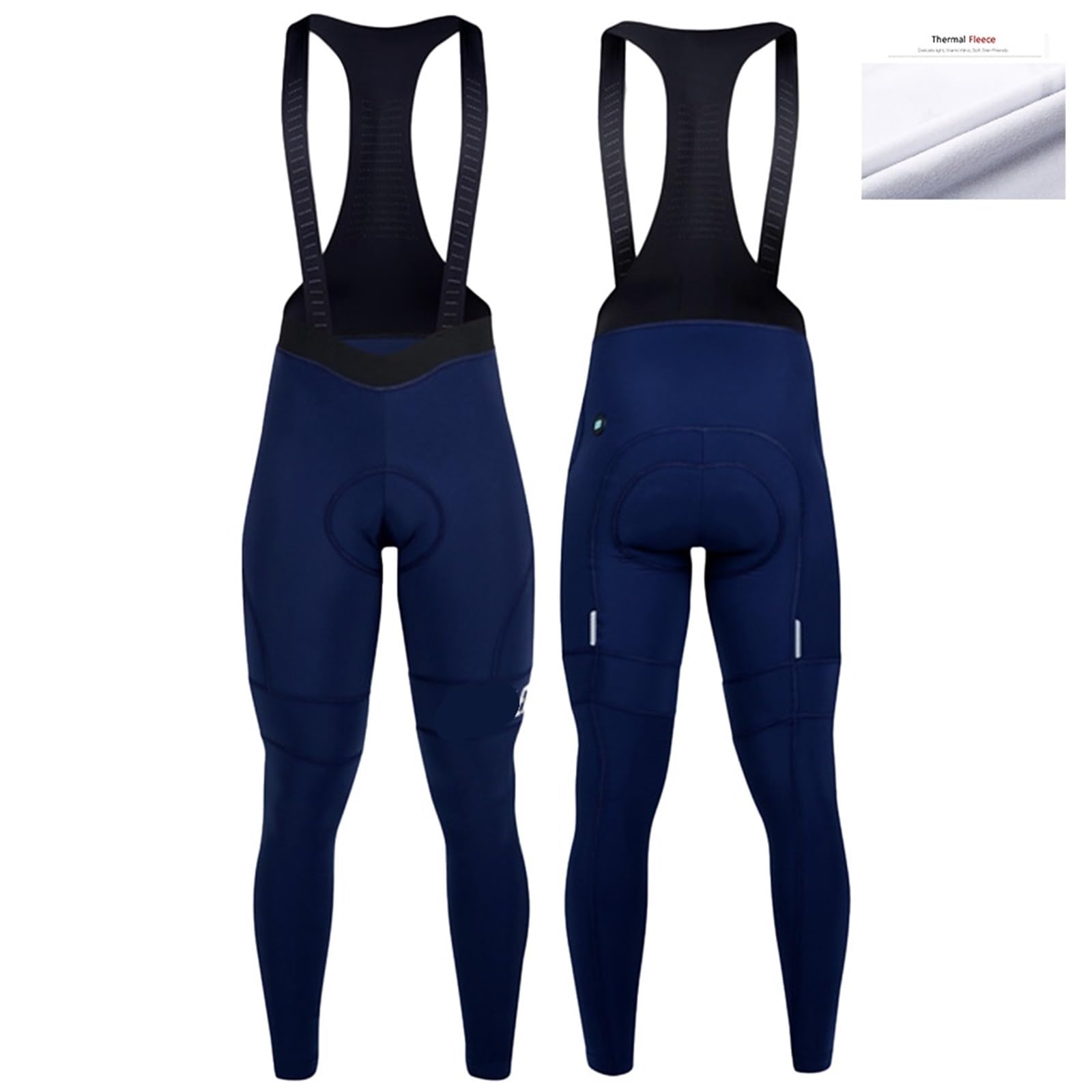 Pantalón De Peto para Ciclismo Babero de Invierno for Hombre, Pantalones for Ciclismo al Aire Libre, Pantalones con Pechera, Almohadilla de Gel de montaña, Mallas for Bicicleta(Brown,M)