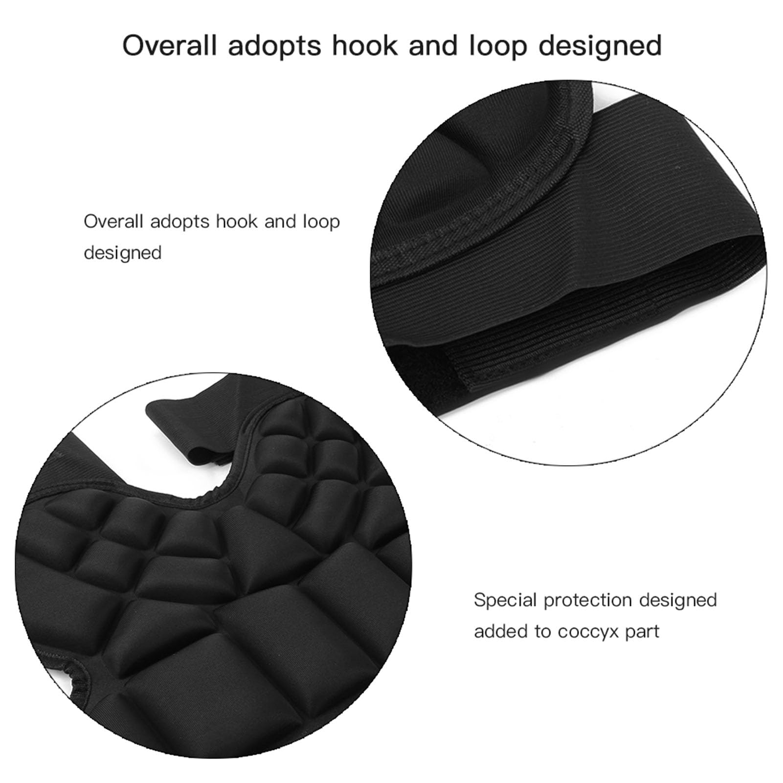 Children Roller Skating Butt Pad, Crash Pad, Antidrop Sports Guard with Adjustable Design Thicken EVA Padded Shorts Essential for Safe Skating and Outdoor Sports