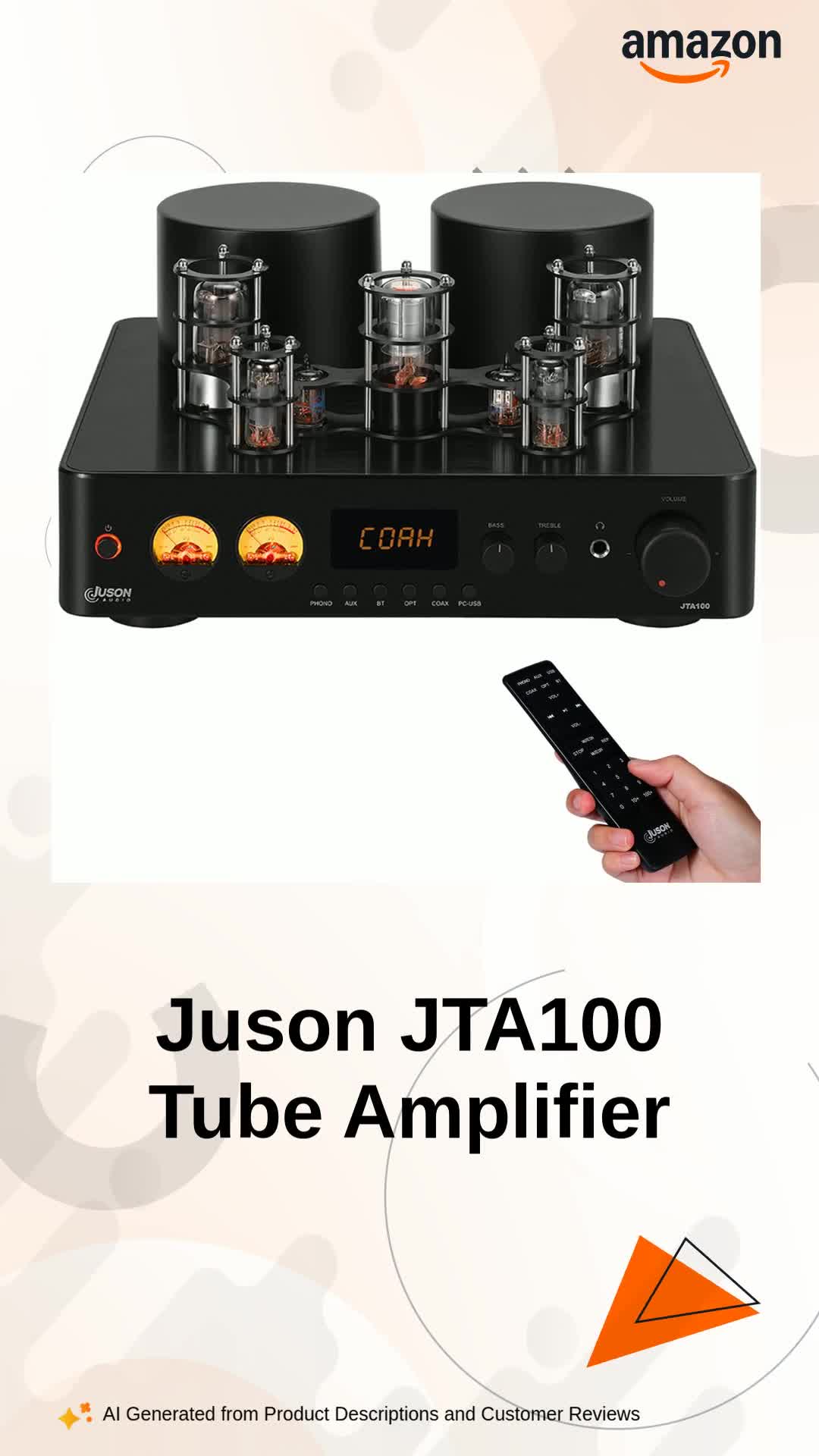 【美品】JUSON AUDIO JTA100 プリメインアンプ Juson Áudio Jta100 Amplificador De 200w Classe A Stereo Hifi
