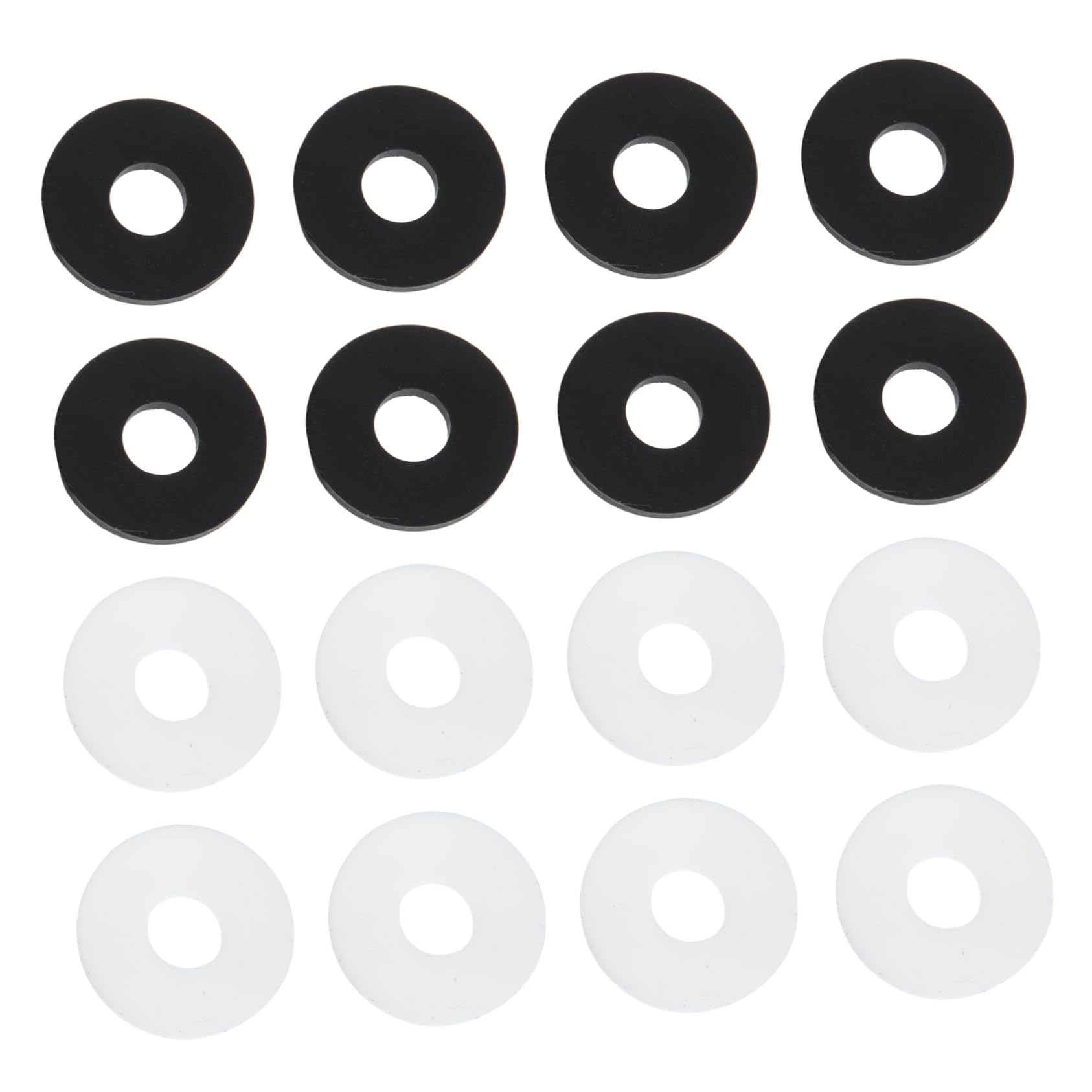 Yardwe 16pcs Guitar Strap Locks Bass Ukulele Locks Anti-skid Guitar Belt Button Set Simple Installation