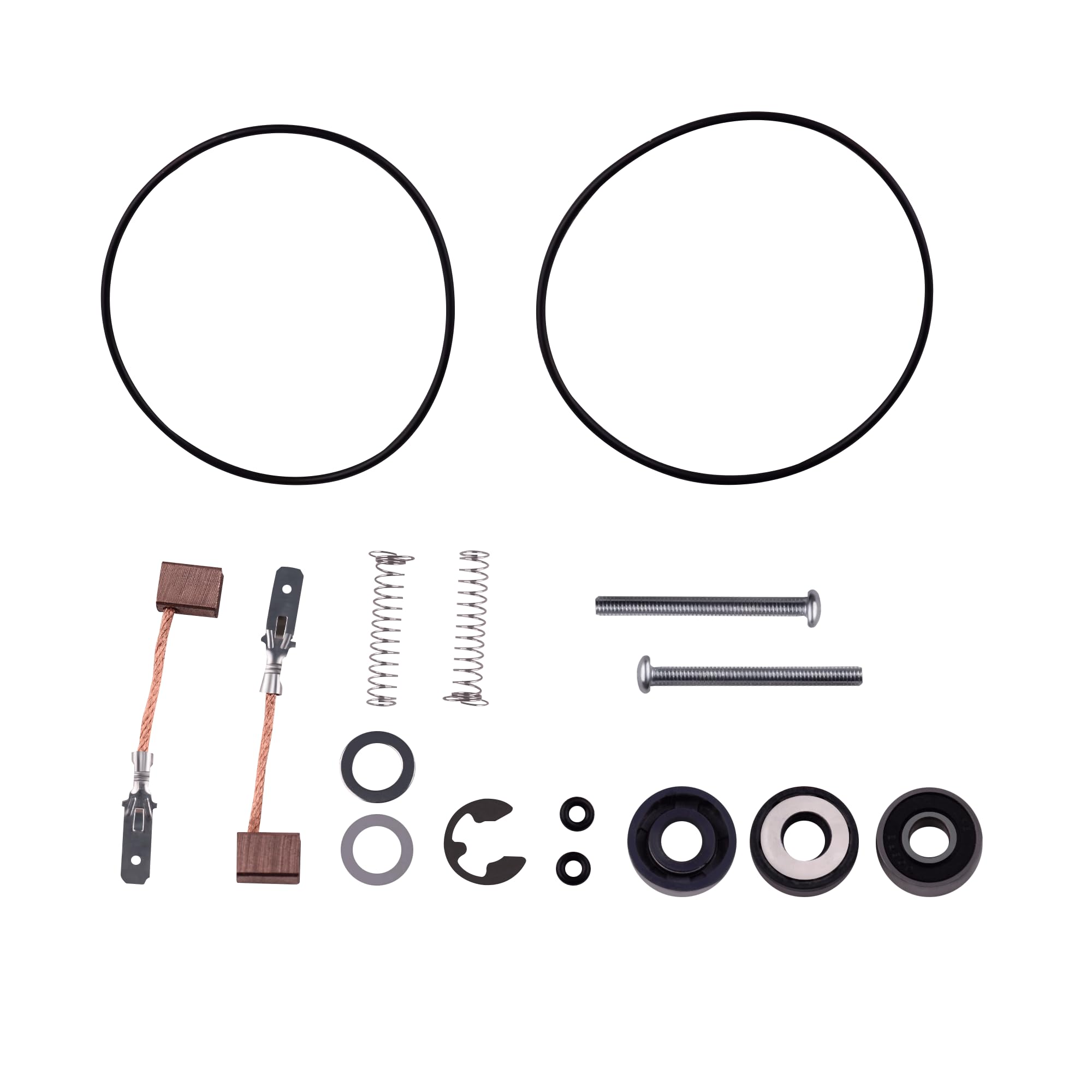 8,3 cm Bürste und Dichtung Untereinheit Rebuild Kit kompatibel mit Minn Kota, passend für die meisten unteren Einheiten mit 8,3 cm Durchmesser (8,3 cm Durchmesser – 12 Volt)