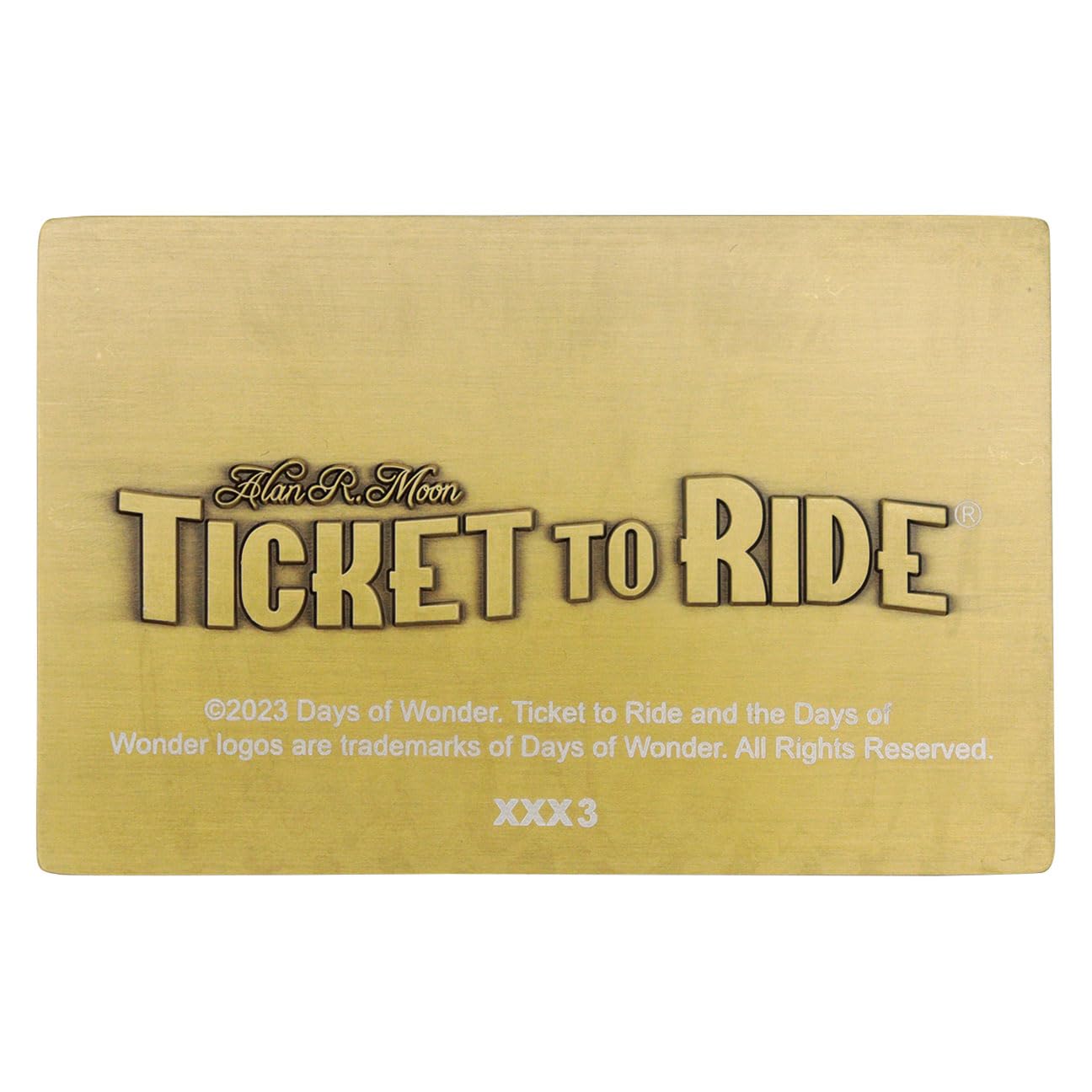 Ticket to Ride Lingot Trans America Express Limited Edition