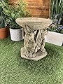 Stone Garden Gargoyle Bird Bath Feeder Gremlin Winged Gothic Statue Ornament