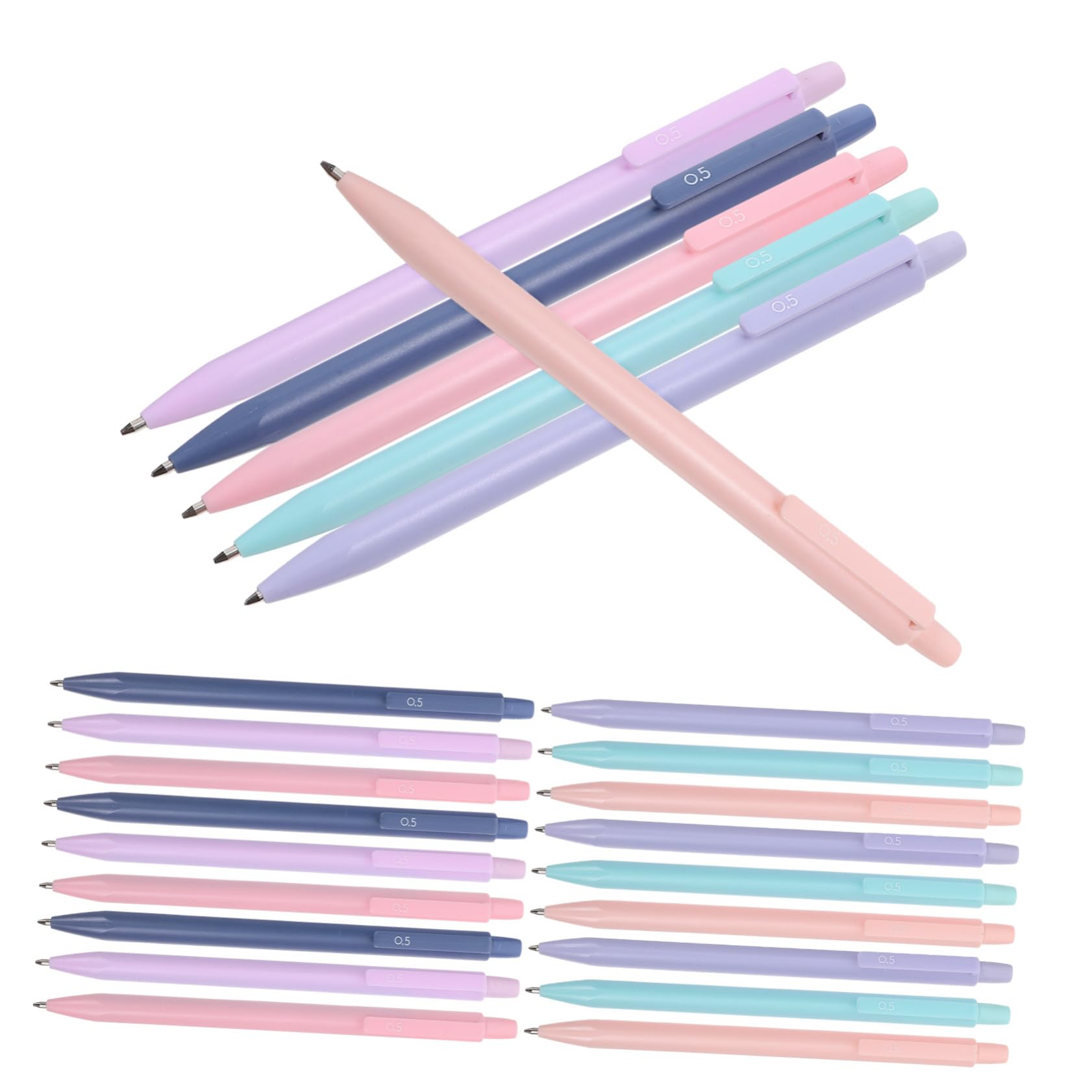 Angoily 3 Set Matite Meccaniche Automatiche Colorate Per Studenti Impugnatura Ergonomica Antiscivolo Design Per Scrittura E Ricaricabili E Facili Usare 30 Pezzi*3