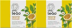 Chá Camomila, Cidreira e Maracujá - Combo 2 Caixas (30 sachês)