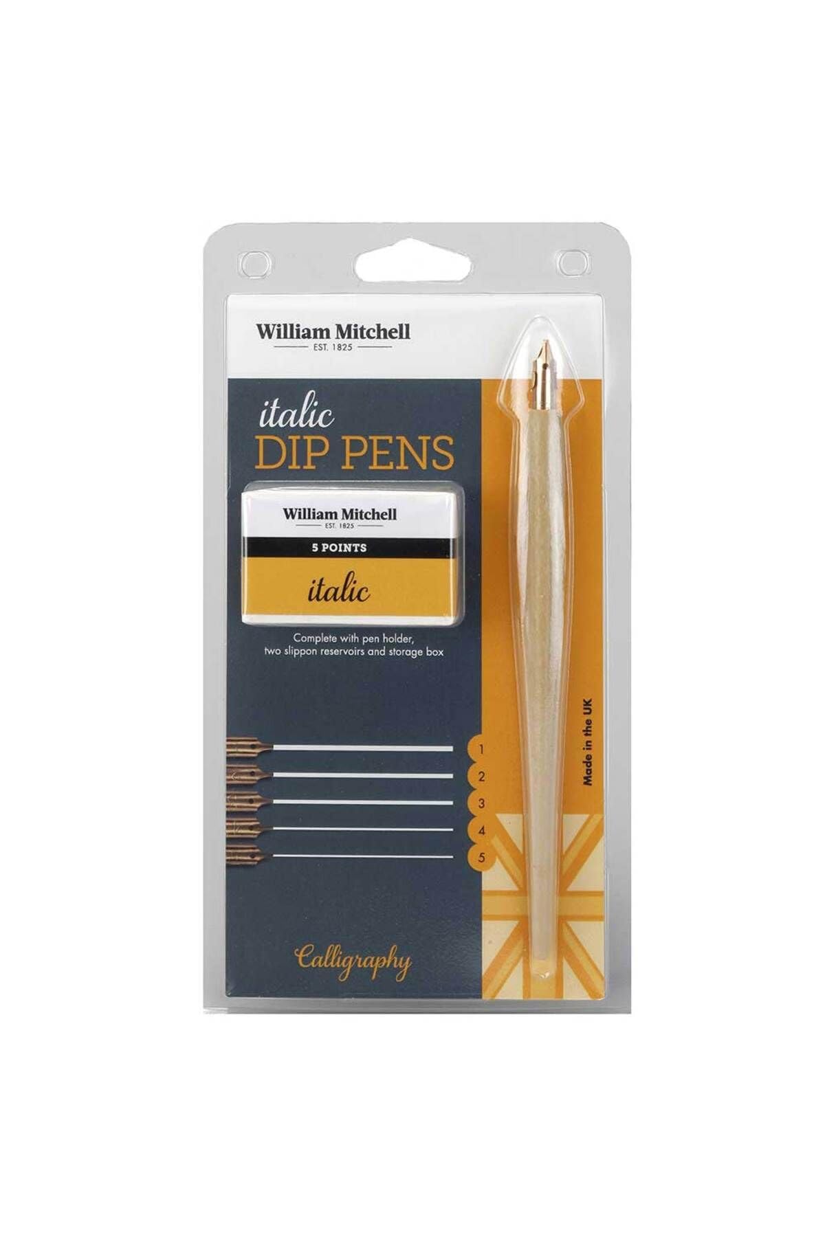 Wm. Mitchell Italic Pen Card, FMLIPRHC