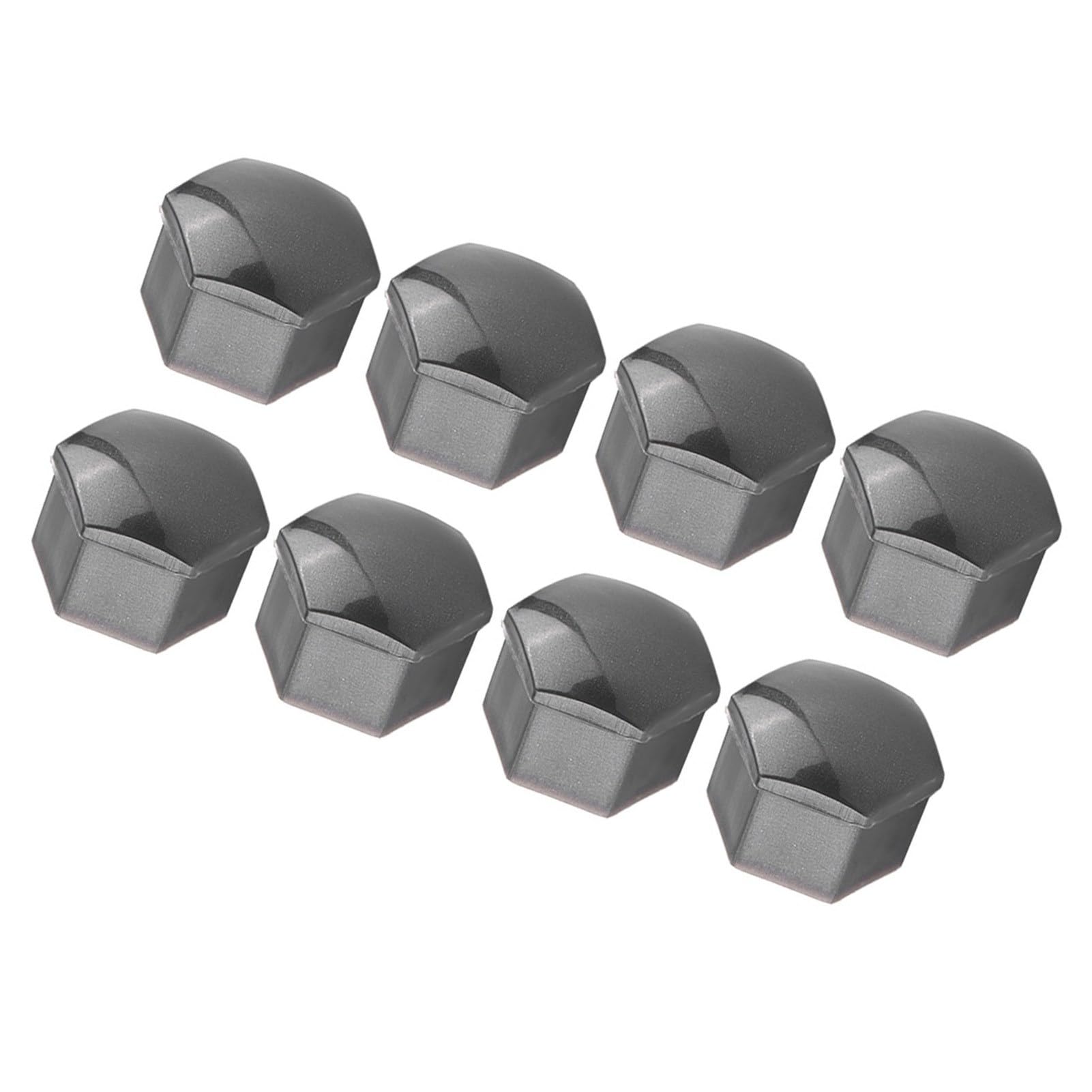 AKLOSIPY Lug Nut for Wheel 2013 for Covers for 2020 S6 Sleeve 2018 20 Nuts Cover Ey Lock 2007 321601173az37 17mm Black 328i Oy Fortwo 2017 Glc S for 201 for Removal (Gray)
