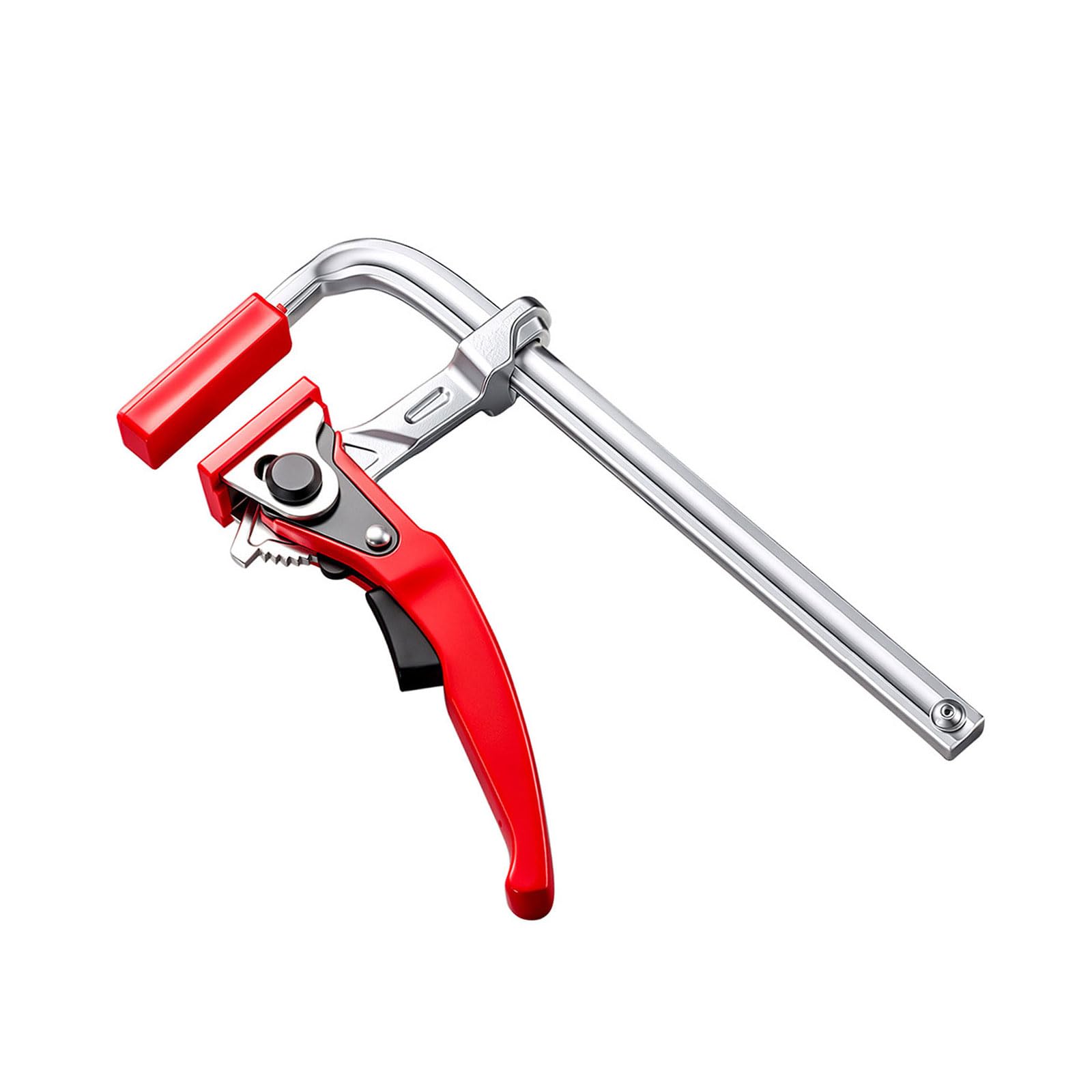 Cunzjia Styles 2 Heavy Duty Ratcheting Track Clamp With Fast Release Mechanism High Strength Clamping For Secure & Accuracy Woodworking