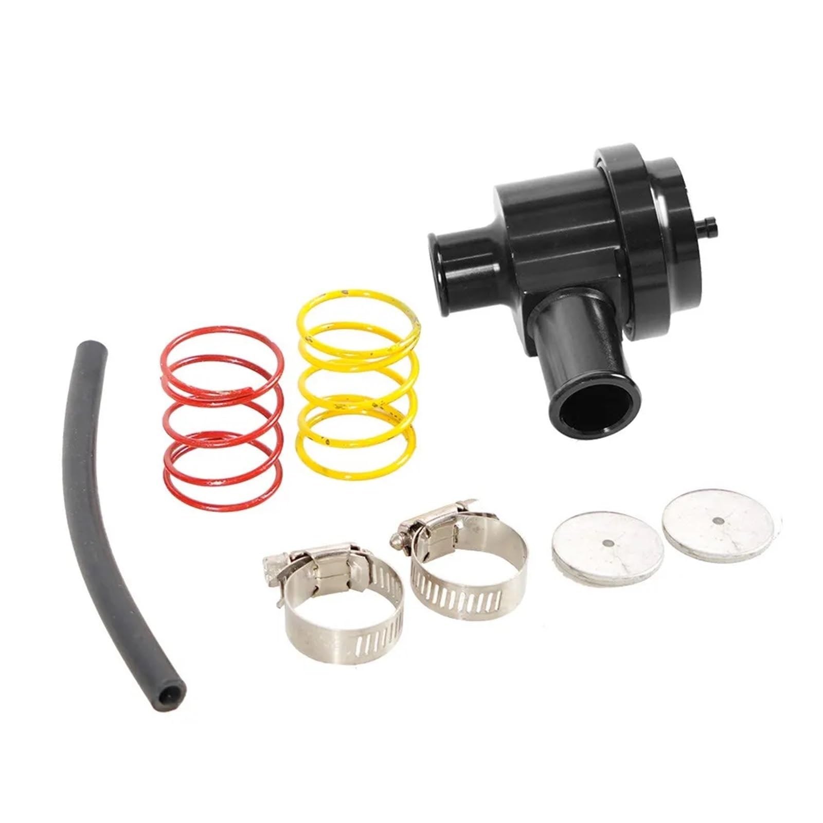 Dump Valve,Valve Echappement Soupape de dérivation Turbo Utilisation adaptée pour Audi TT Quattro 00-06, soupape de décharge Boost 1.8T 2.7T(Black)