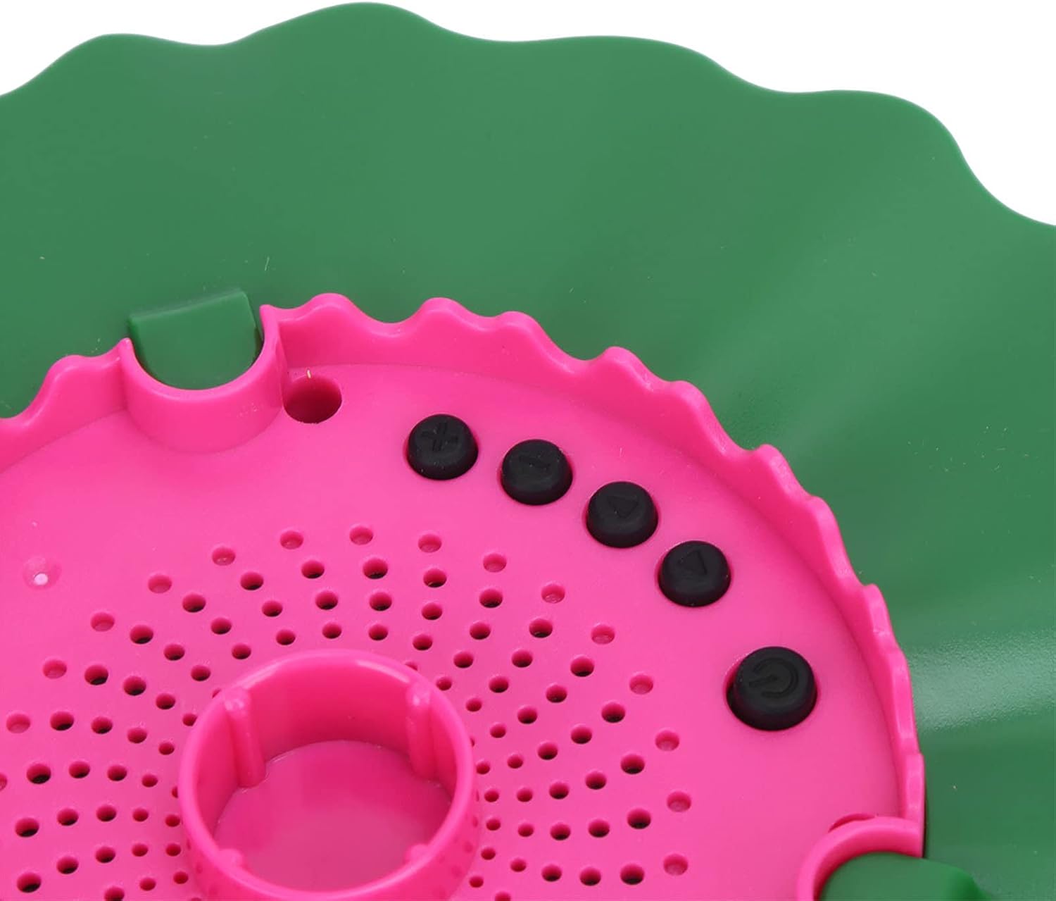 Buddha Player Pink Lotus Style Solar Ground Zombie Scripture Rainproof Sing Machine for Chanting Buddhists