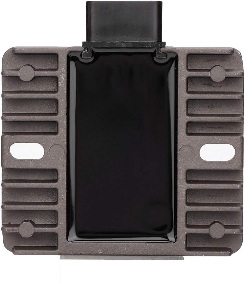 Voltage Regulator Rectifier, Aluminum Voltage Regulator Rectifier Fits for 250/300/650 Z750/S Z800/1000 ZX1000 GA ATV, Black