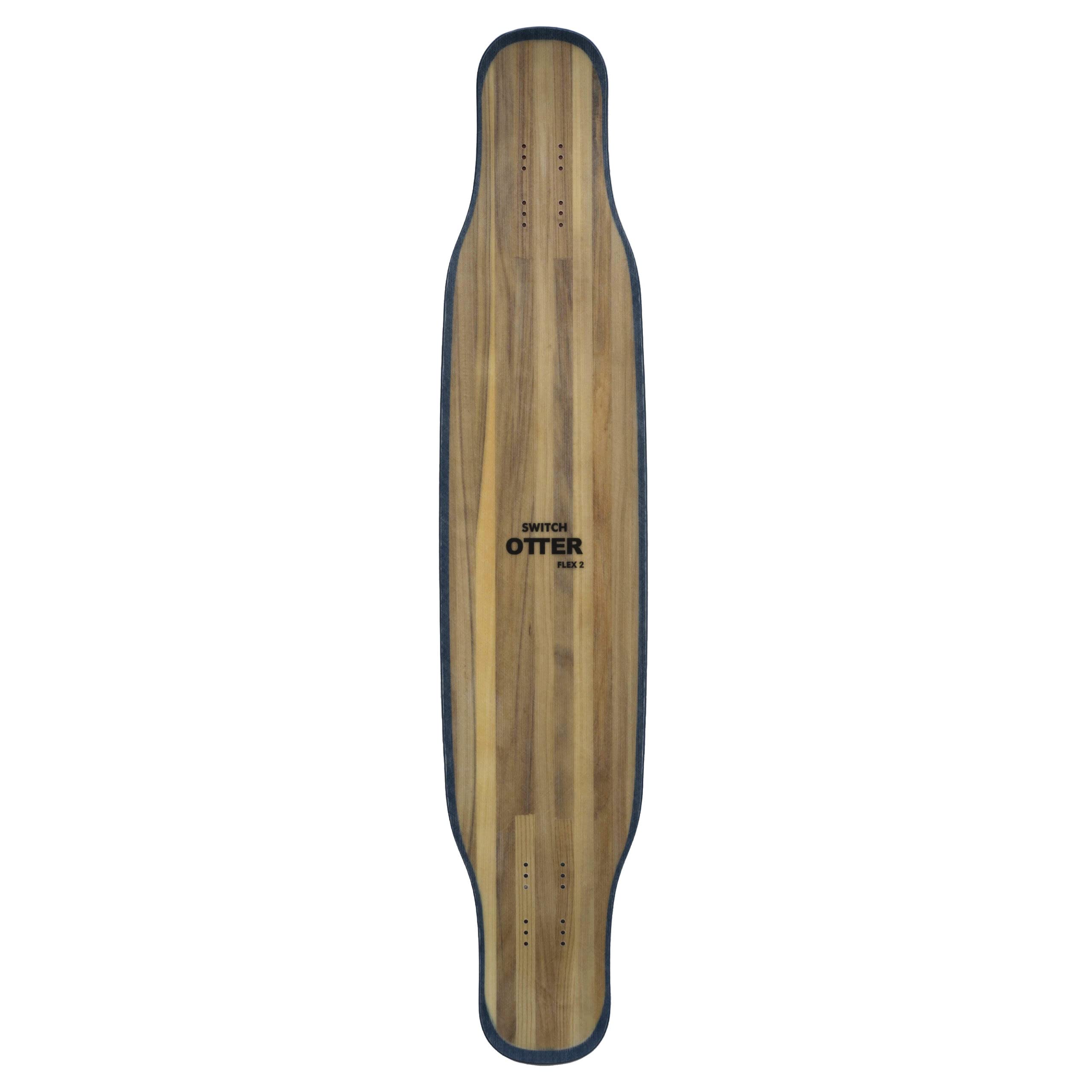 Deck Switch Longboards Otter Flex 2 Freestyle Dancing Kicktails 116 cm 3D Graphique Anti-rayures Entièrement imperméable