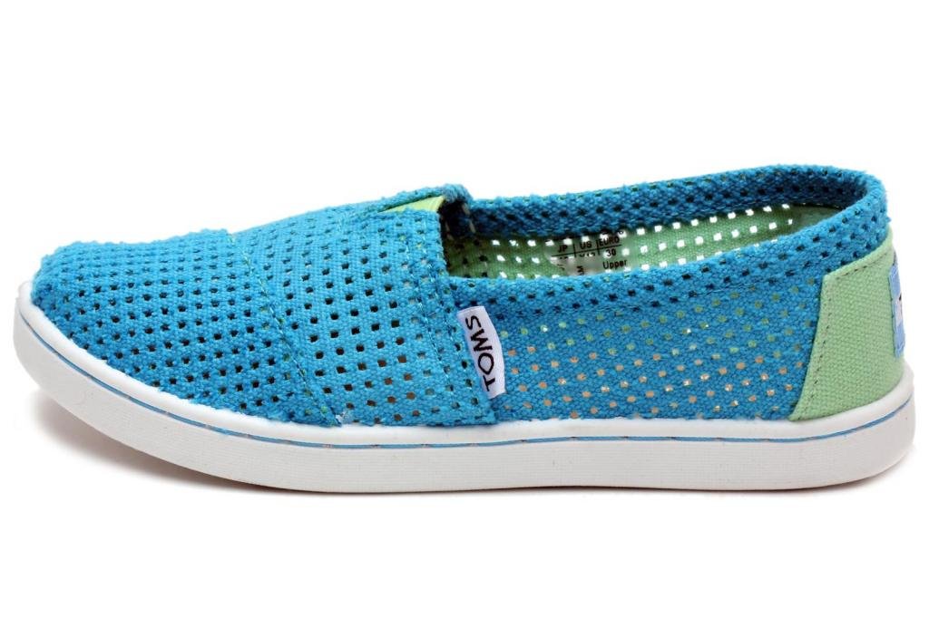 TOMS Kids Classics Freetown Blue Two-Tone 10001213