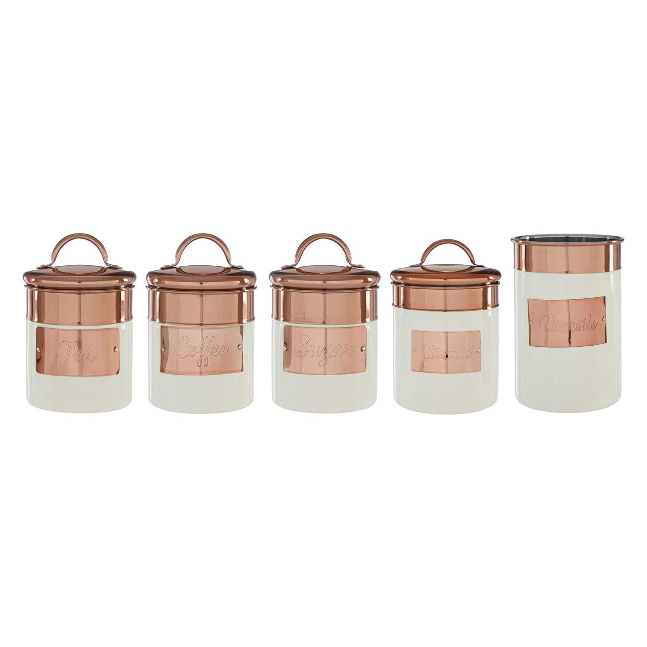 Premier Housewares 507358 Boîte à biscuits en acier inoxydable