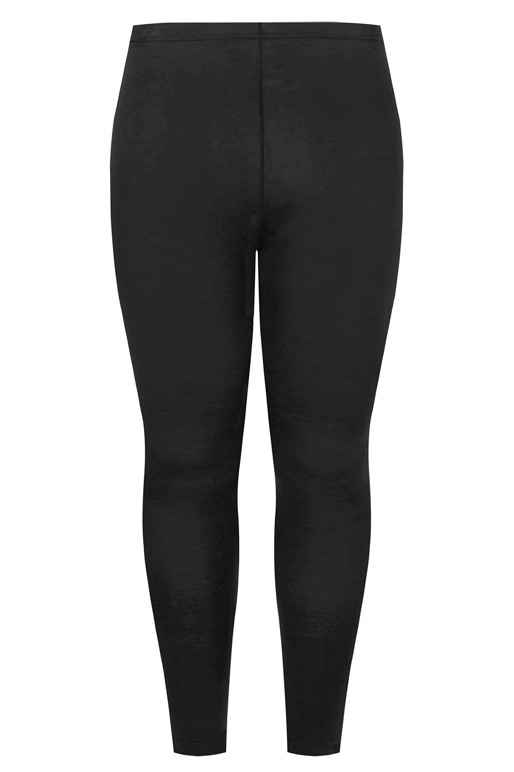YoursCurve Soft Touch Stretch Leggings - Women's - Plus Size Curve Black