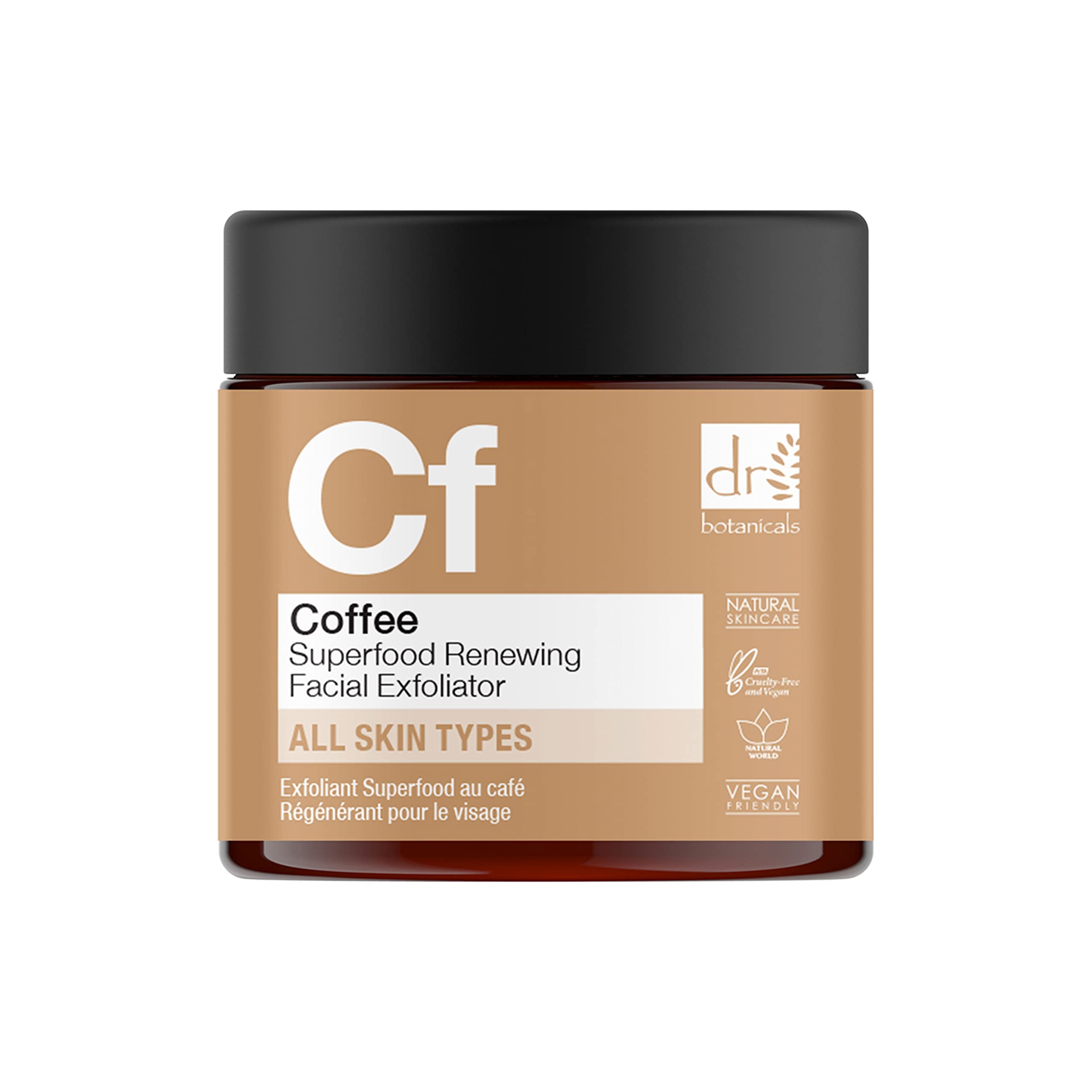 Dr Botanicals Dr. Coffee Superfood Renewing Facial Exfoliator