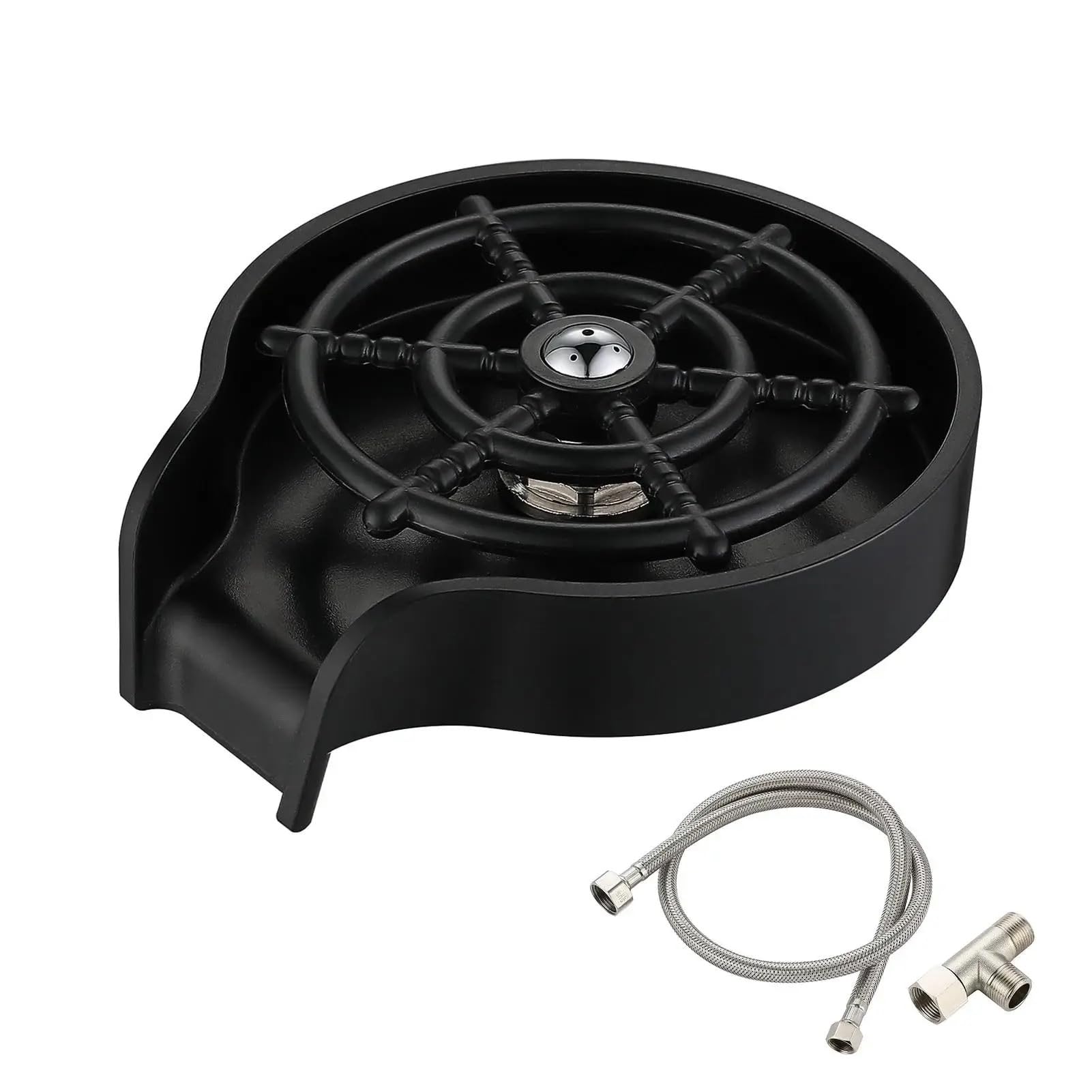 GLASS RINSER for kitchen sinks,Cup washer sink attachment,Stainless Steel Glass Rinser,baby bottle washer,kitchen sink attachment