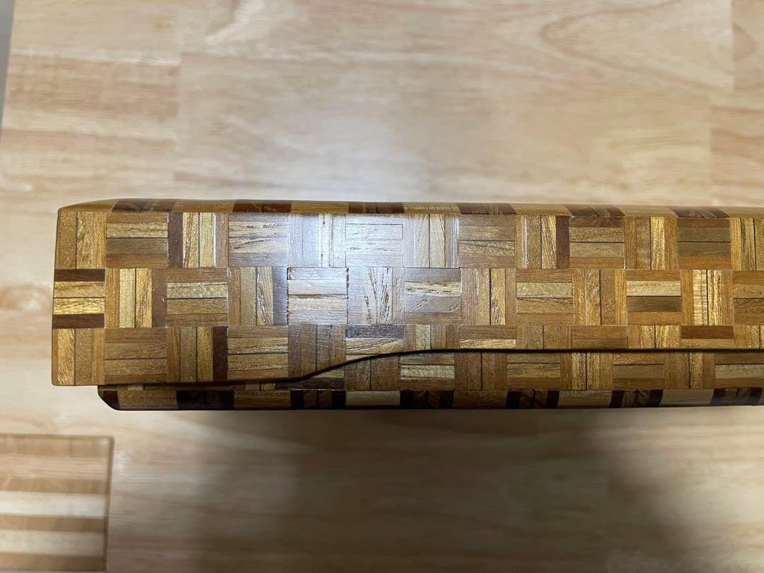 新品 箱つき 箱根寄木細工 無垢 9寸 文箱 文庫 小物入れ 箱つき 箱根寄木細工 無垢 9寸 文箱 文庫 小物入れ 新品 箱つき