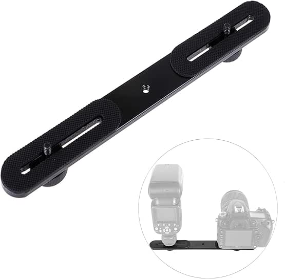 dual camera mount for tripod