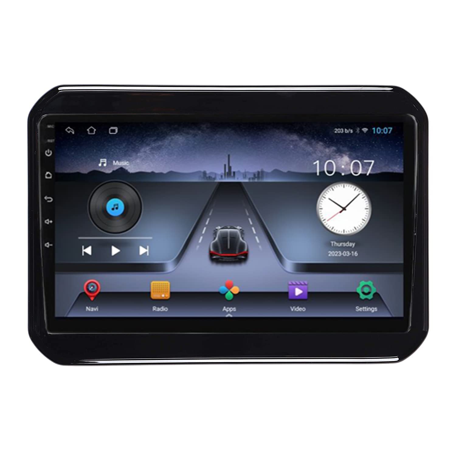 TESHA. 9" Android Car Headunit/IPS LCD Capacitive Touch Screen car Stereo/Steering Control Module/HD Screen (Maruti Suzuki Ignis)