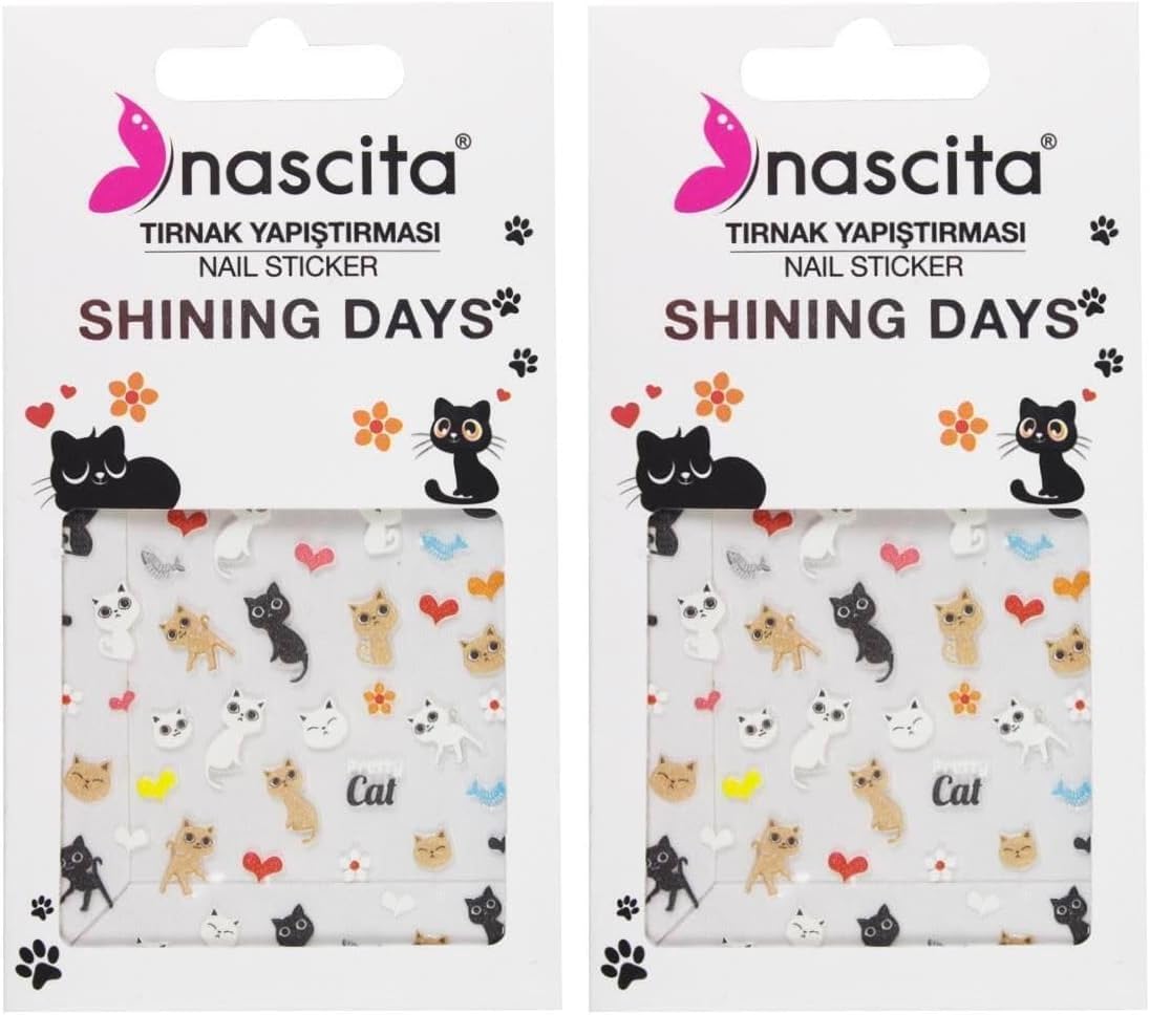 Nascita Tırnak Stıcker Yapıştırması Nasstıcker0024 2li paket