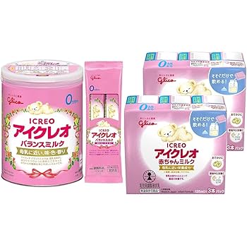 アイクレオ 4缶セット 送料無料 箱付き 粉ミルク バランスミルク Amazon.co.jp: 【旧品】【セット買い】アイクレオ バランス