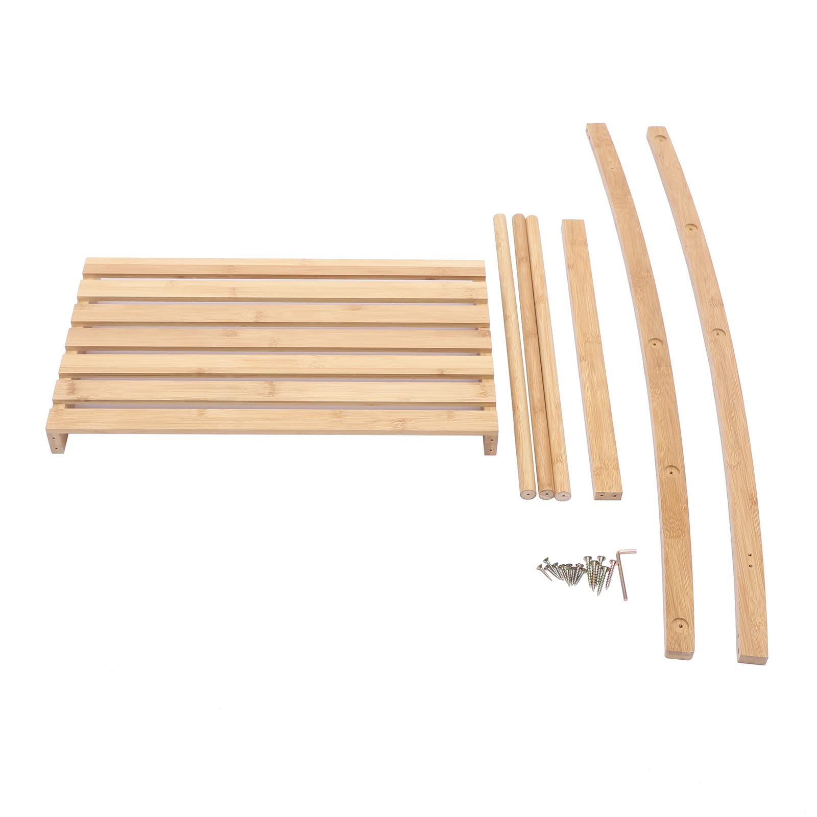 3 Tier Bamboo Towel Rack with Storage Shelf for Bathroom, Free-Standing Beach Towel Holder for Hand, Bath and Pool Towel for Bathroom Storage 4