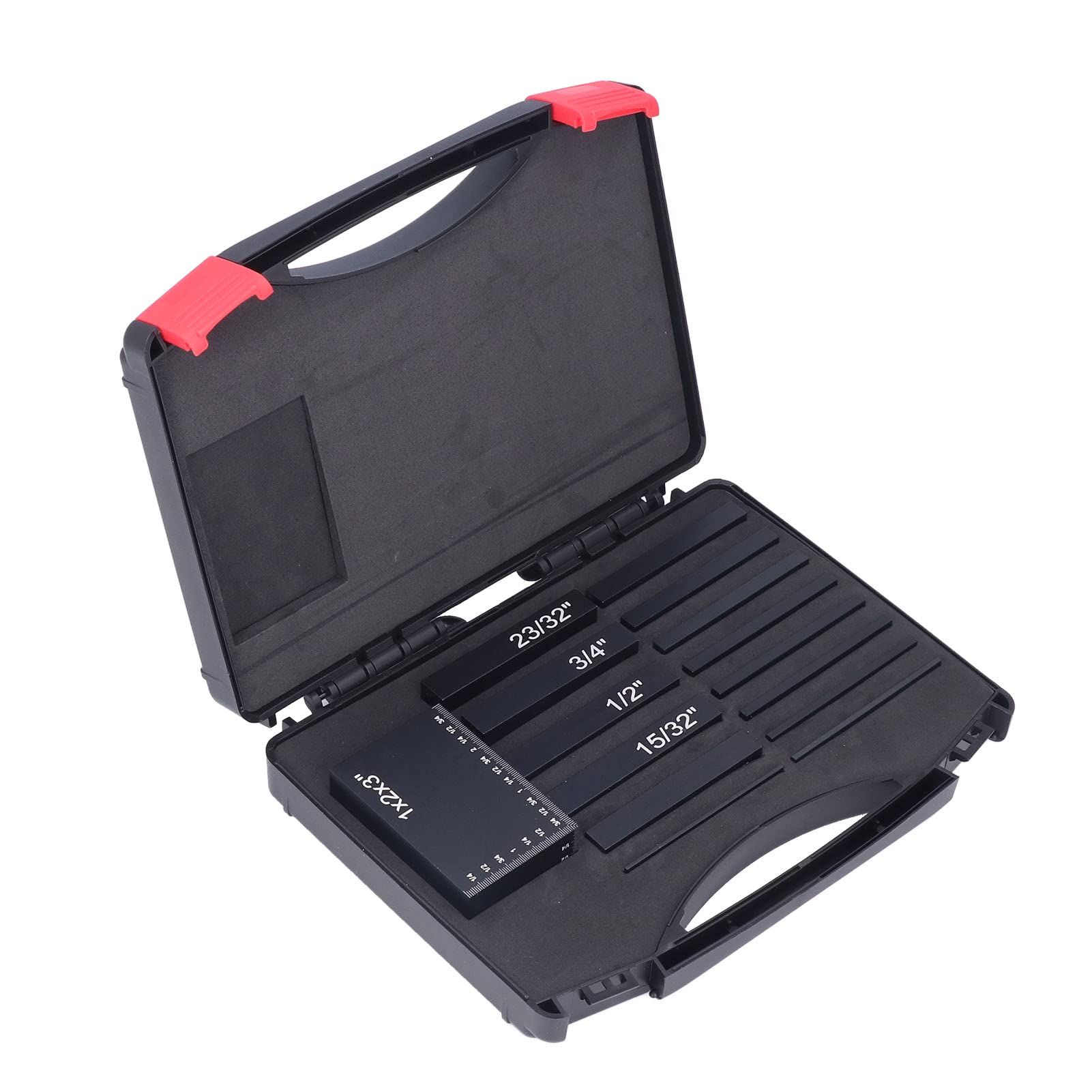 3NH® Gauge Blocks, Gauge Block Set Sturdy Durable Easy Operation Black Anodization for Router for Woodworking-picture-16