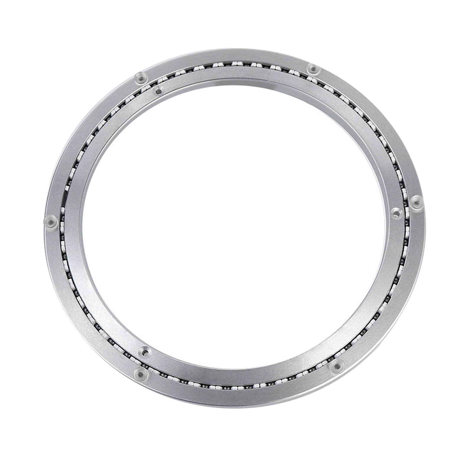 Cuscinetto per giradischi: base girevole in lega di alluminio resistente, piastra girevole a 360° per display TV,