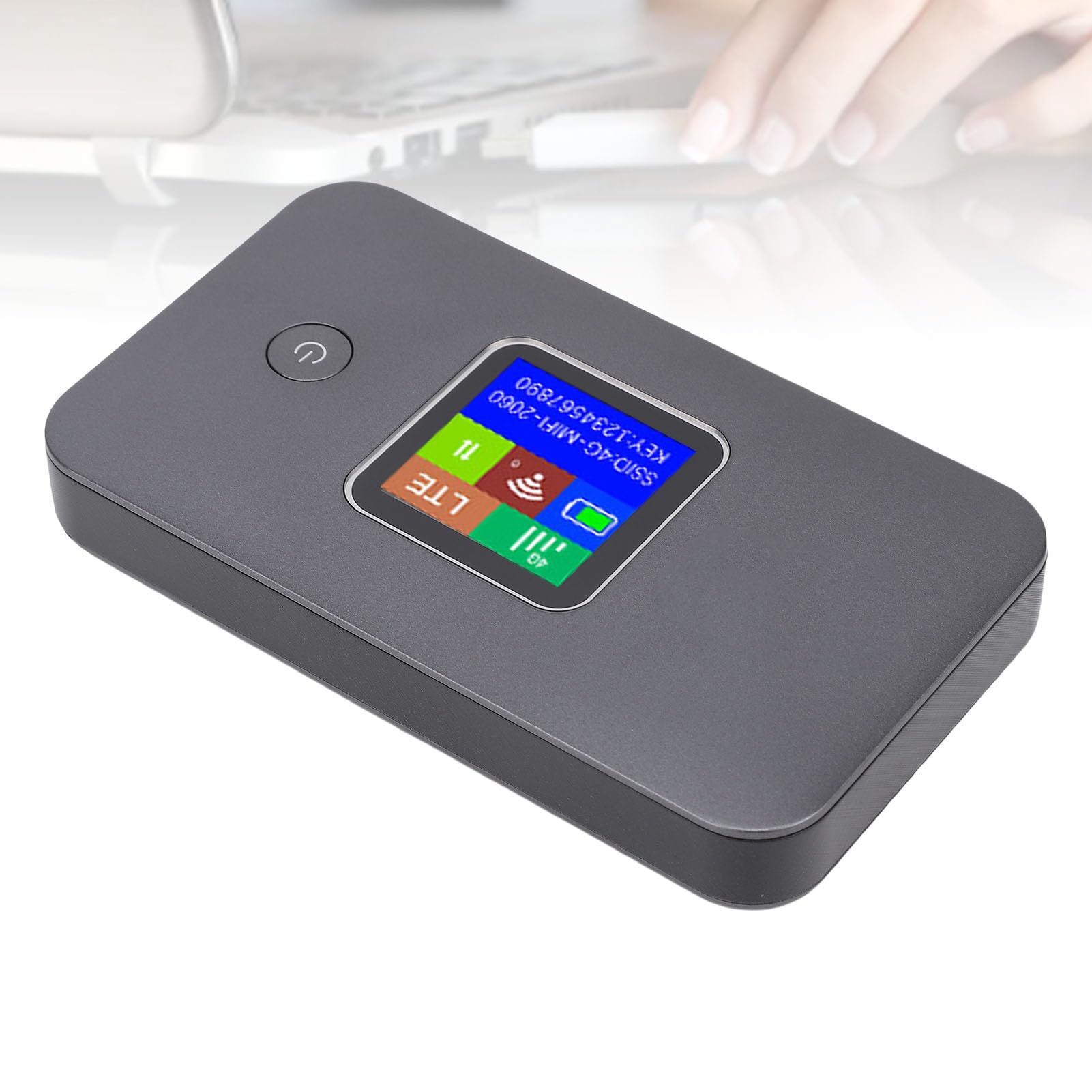 4G WiFi Portatile, Router Wireless con Batteria da 3000 MAh, Supporta 8-10 Utenti, per Casa, Lavoro, Viaggio, Copertura Extender WiFi