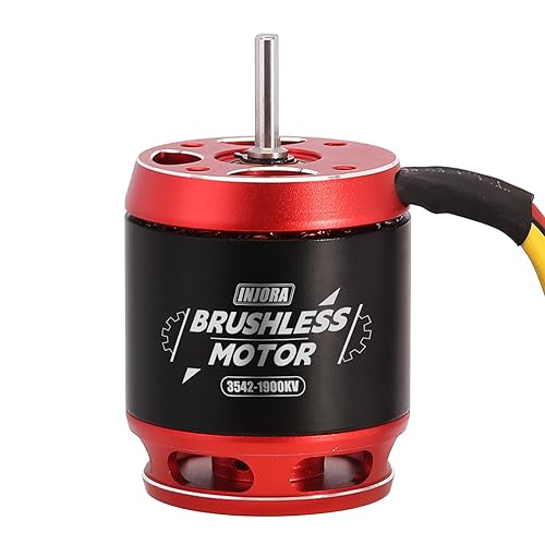 INJORA Impermeable, 3542, sin sensores, sin escobillas, motor para 110 RC Crawler Car SCX10 Pro TRX4 TRX6 (1900KV)