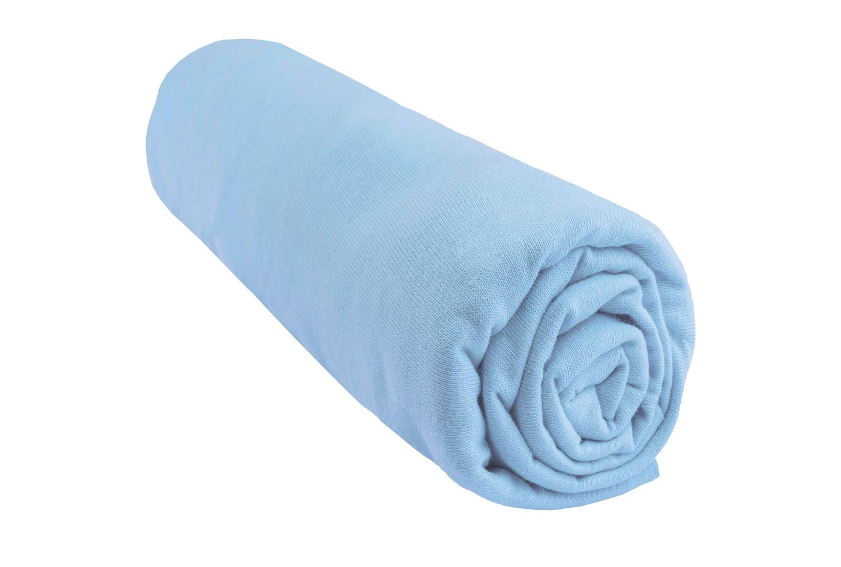 Easy Dort | Lot de 6 Draps Housse 60x120 cm Lit Bébé Berceau Lit Parapluie | 100% Coton Jersey | Extensible | Coloris Mixte | Sommeil sain | Certifié Oeko-Tex | Fabriqué en Europe