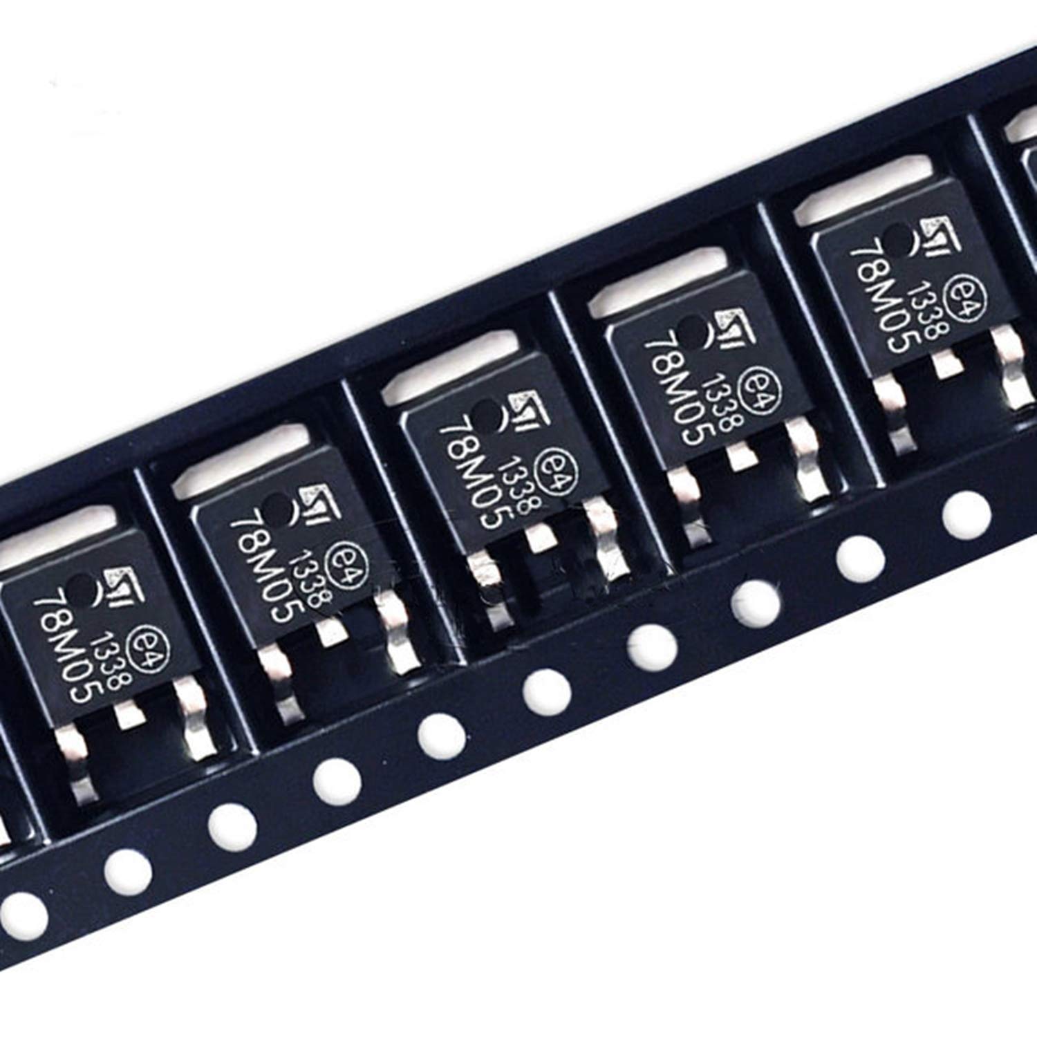 78M05 Positive Voltage Regulator IC DPAK SOT-252 SMD Package 5 Volt 1.5 Amp - 5 Pieces