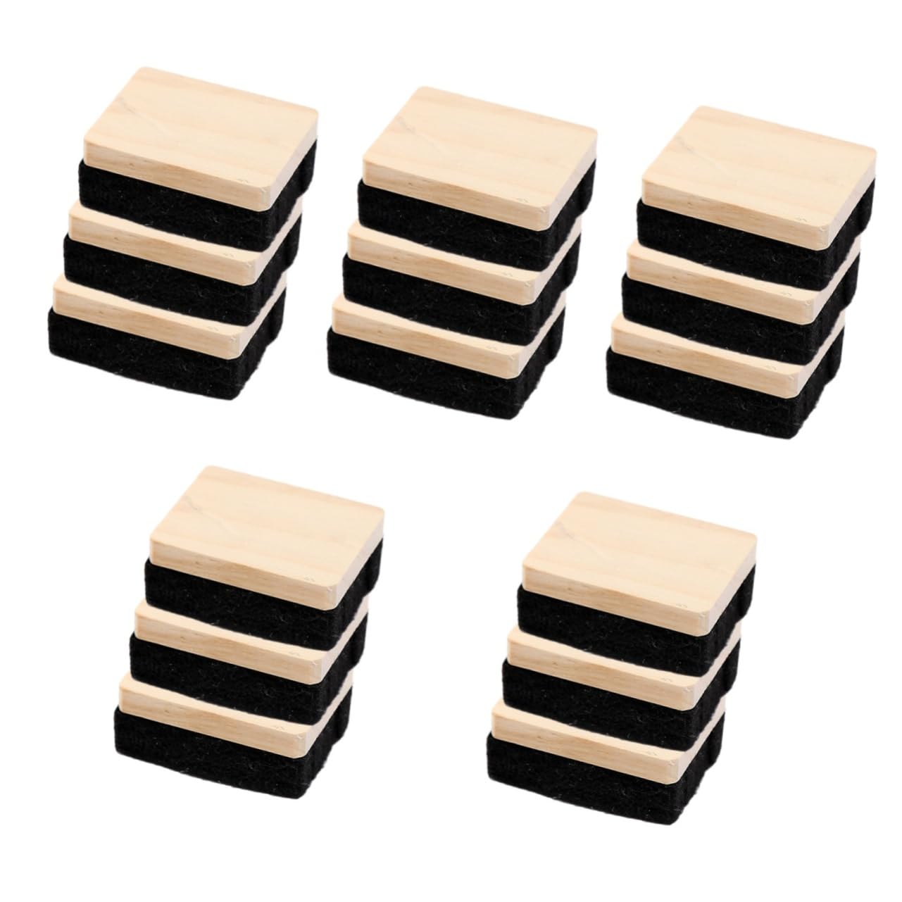 SHINEOFI 5 Series Borrador De Pizarra Borrador Reutilizable Para Pizarra Pizarras Borrador De Pizarra Y Tiza Borrador De Tiza Para Pizarra Borrador De 3 piezas x 5