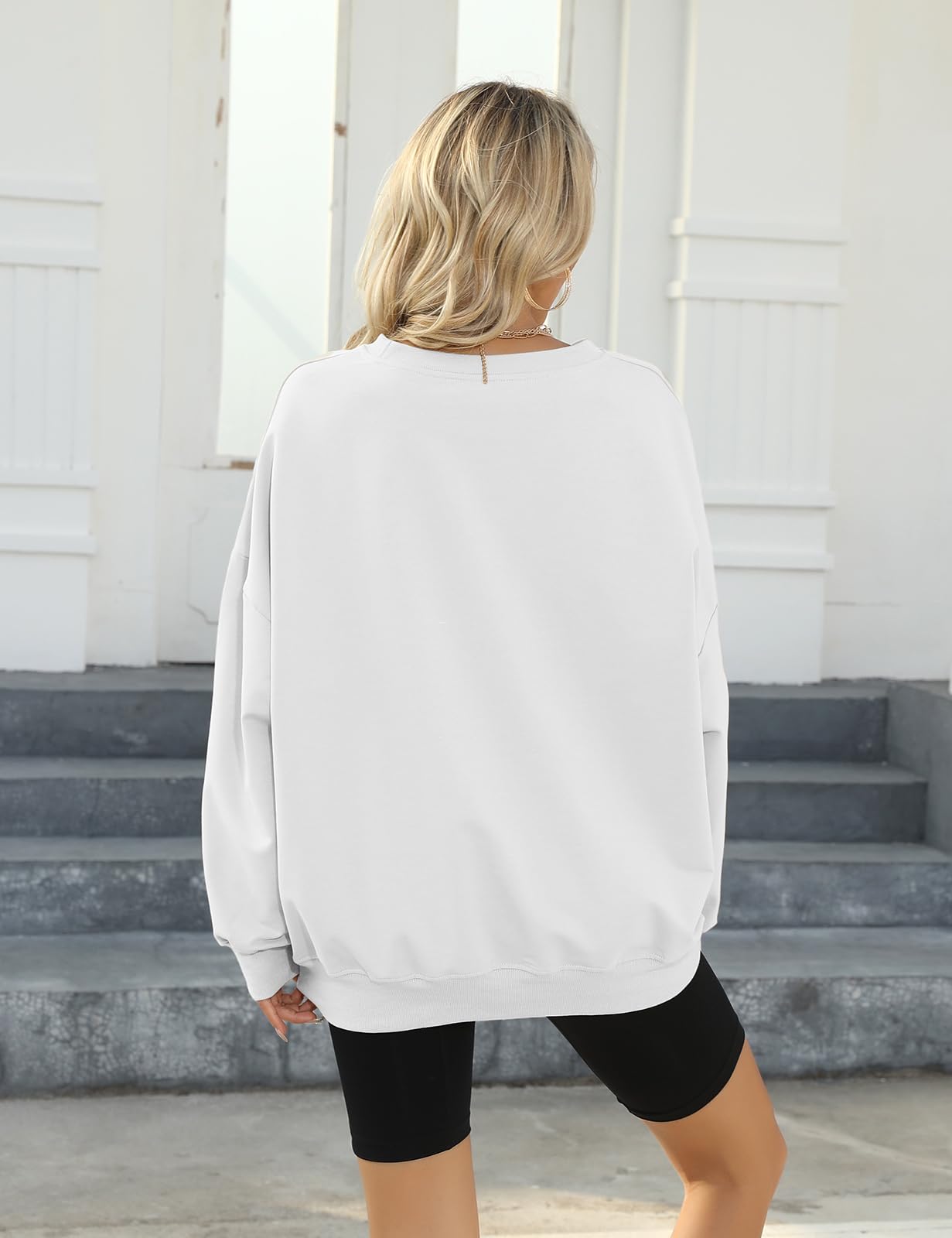 Voqeen Felpa Donna Lunga Invernale Classica Oversize Hoodie Casual Los Angeles Tuta Donna Sport Fitness Outdoor