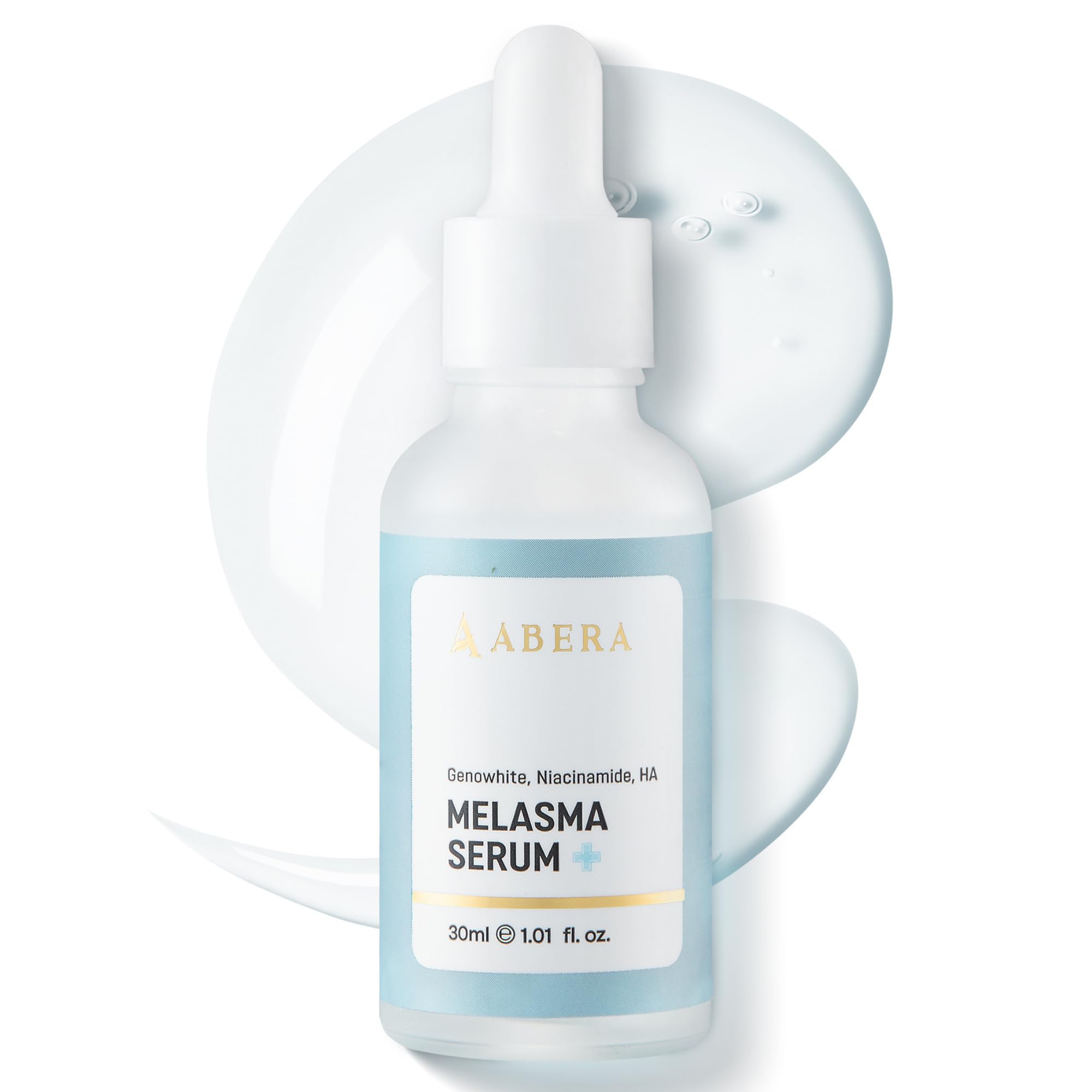 Abera Melasma Serum Plus, Dark Spot Corrector for Face with Niacinamide & Peptide, Discoloration Correcting Serum for Sun Spots & Uneven Skin Tone, 1.0 Fl Oz (Pack of 1)