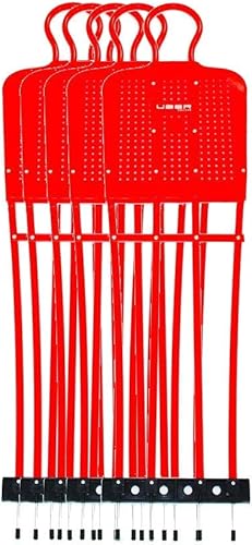 Miniatura 9 de Uber Soccer Maniquí de entrenamiento Free-Kick con 5 maniquíes y 1 bolsa de maniquí, 4 estilos (pequeño, mediano, grande y grande con resorte),