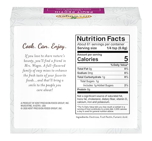 Miniatura 8 de Mrs Wages Home Jell pectina de frutas sin azúcar 21 onzas paquete de 12