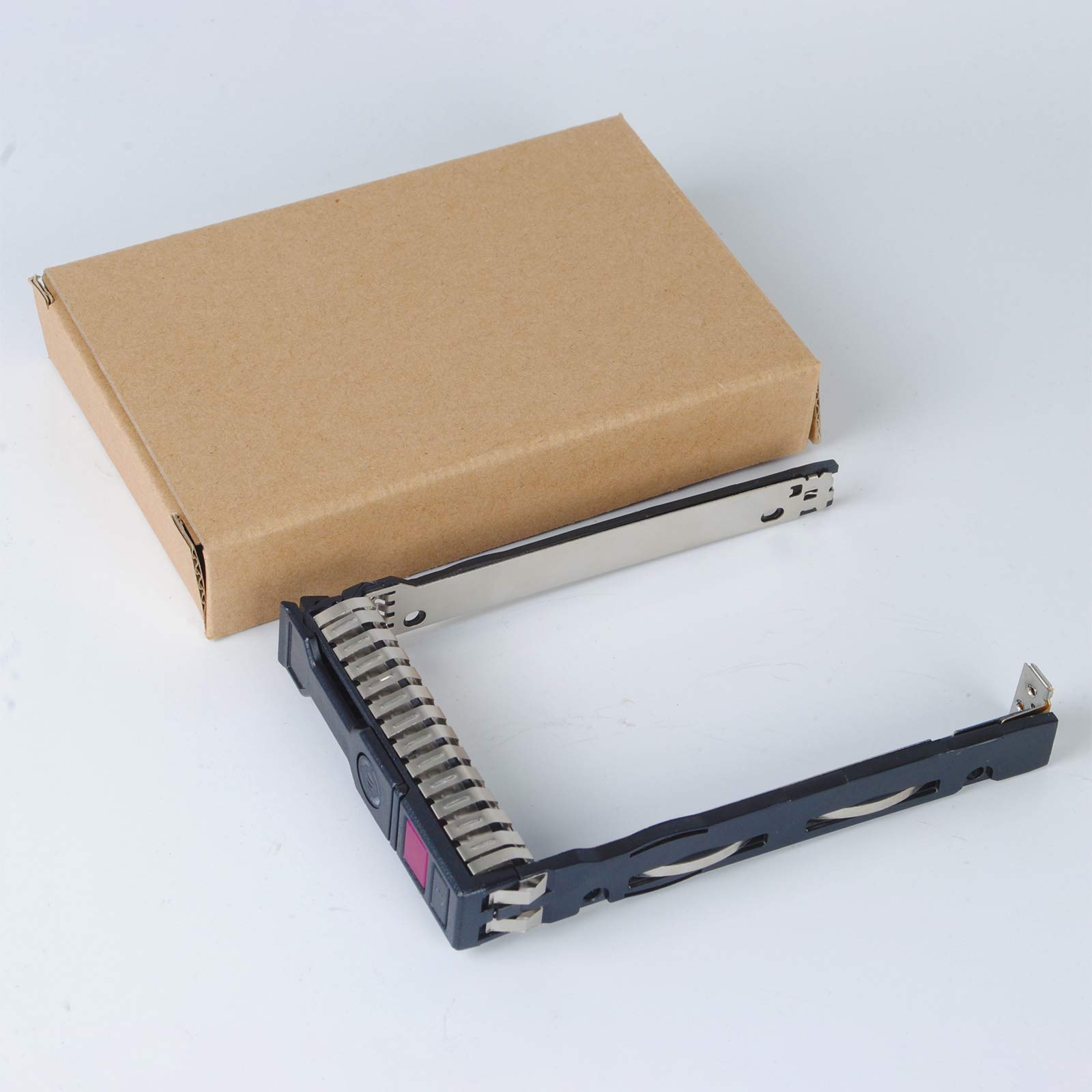 Bandeja de disco duro NVMe de 2,5 pulgadas con conexión en caliente 727695-001 soporte para servidor HP G10 Gen10 con 4 tornillos de montaje