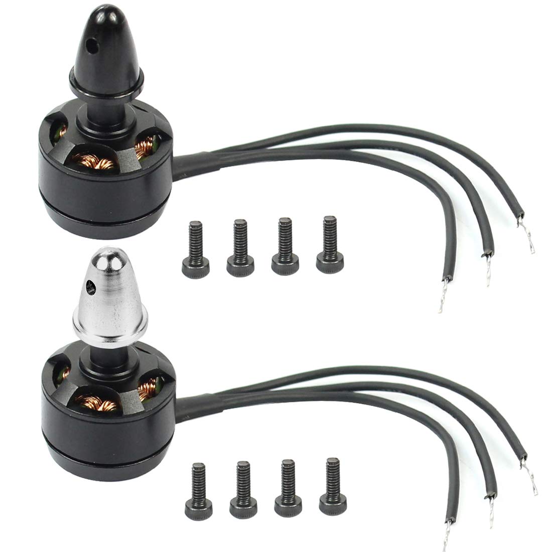 FEICHAO 1 Pair Mini 1306 3100KV CW + CCW Motor for RC Drone Multicopter Mini Quadcopter (1 Pair)