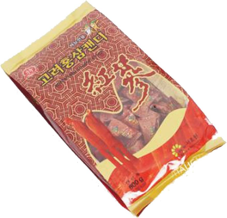 Seocho Won Korean Red Ginseng Candy 800g / Red Ginseng Concentrate / Red Ginseng Dessert / Health Food / Gift / Snacks / Hard Candy / Parents / Grand Parents /